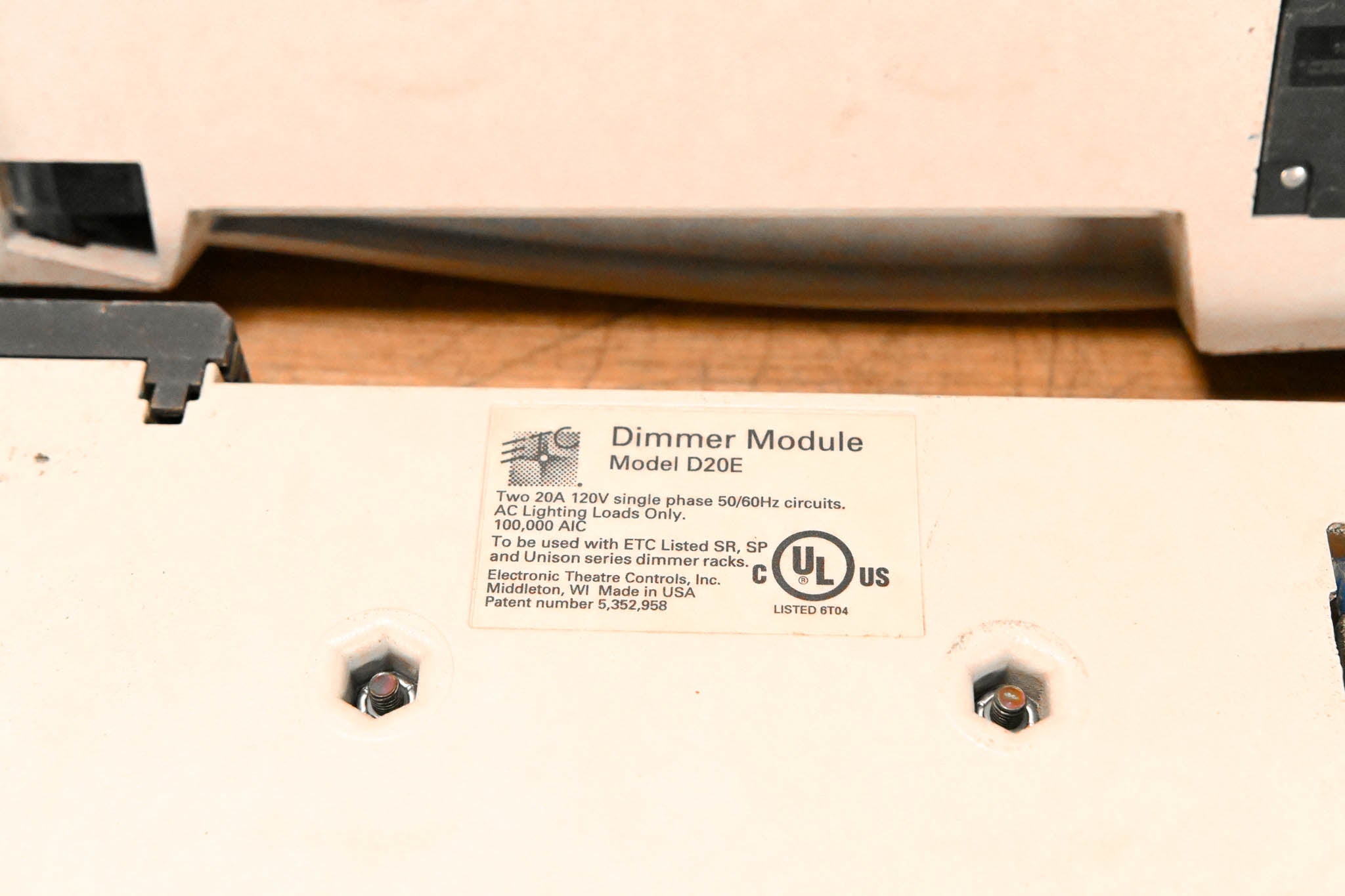 ETC D20E Dual 20A Dimmer Module (Pack of 4)
