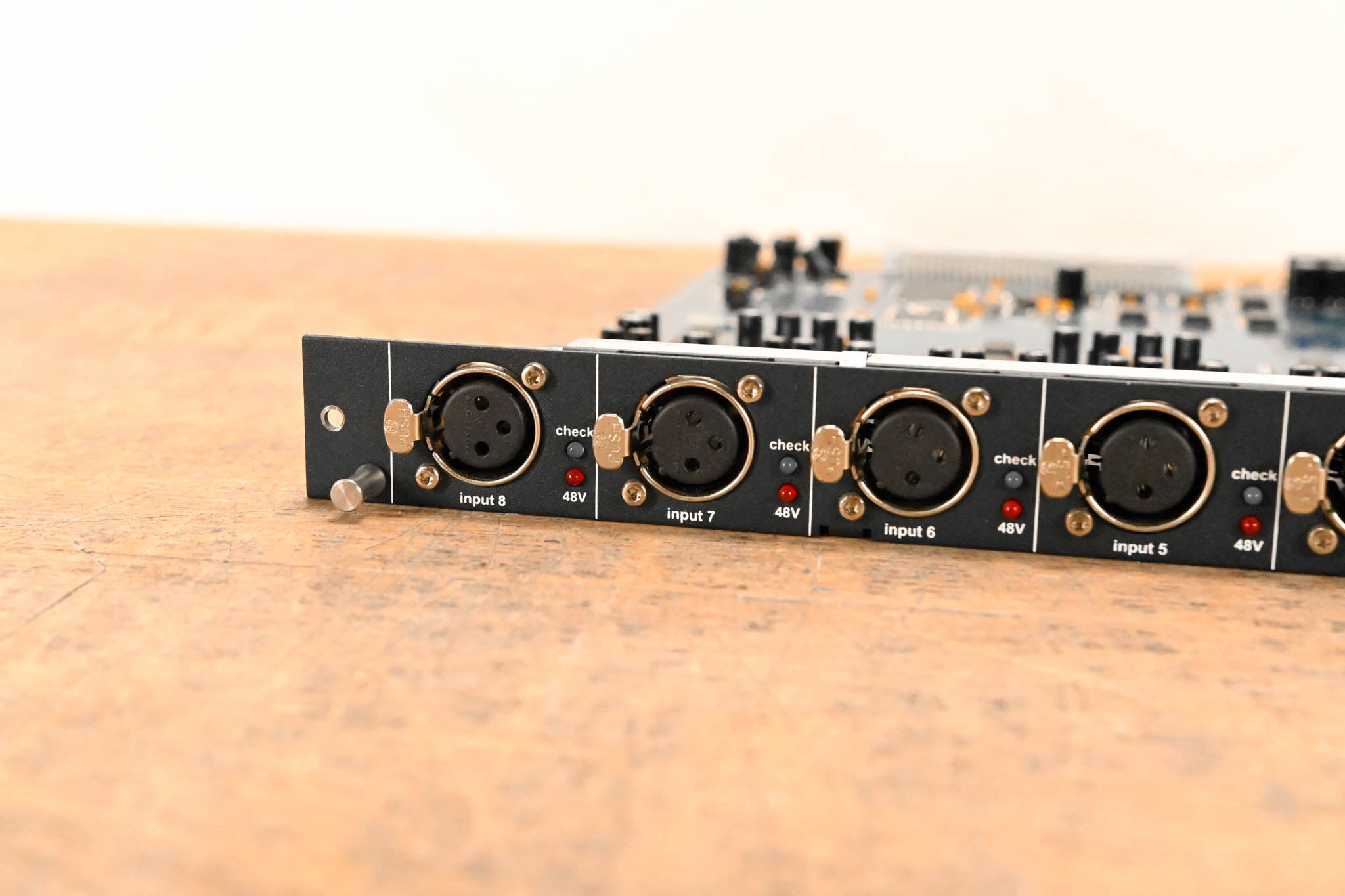 Midas DL441 8 Analog Mic/Line Input Card with Midas Microphone Preamps
