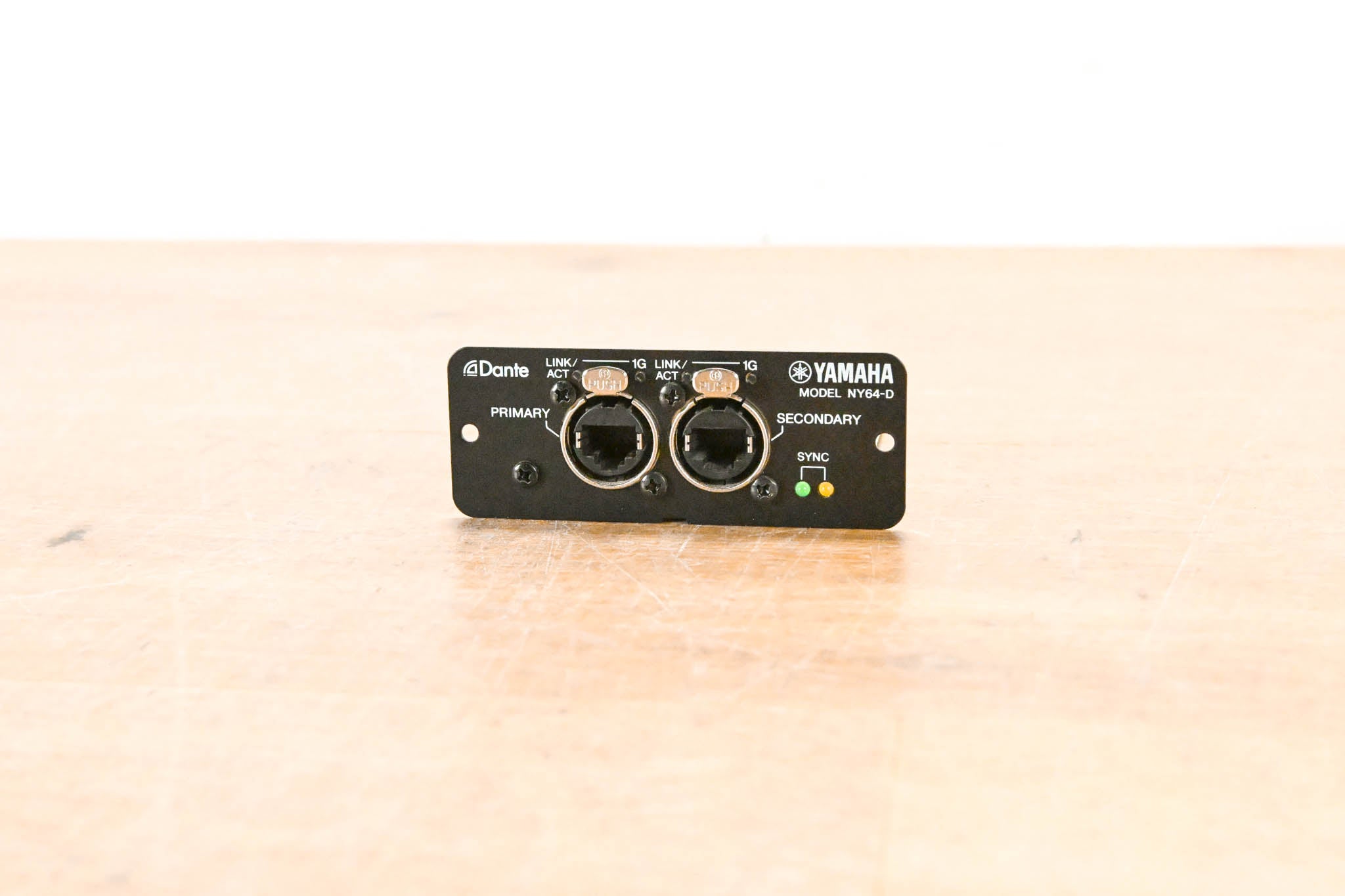 Yamaha NY64-D Dante I/O Expansion Card for TF Mixers