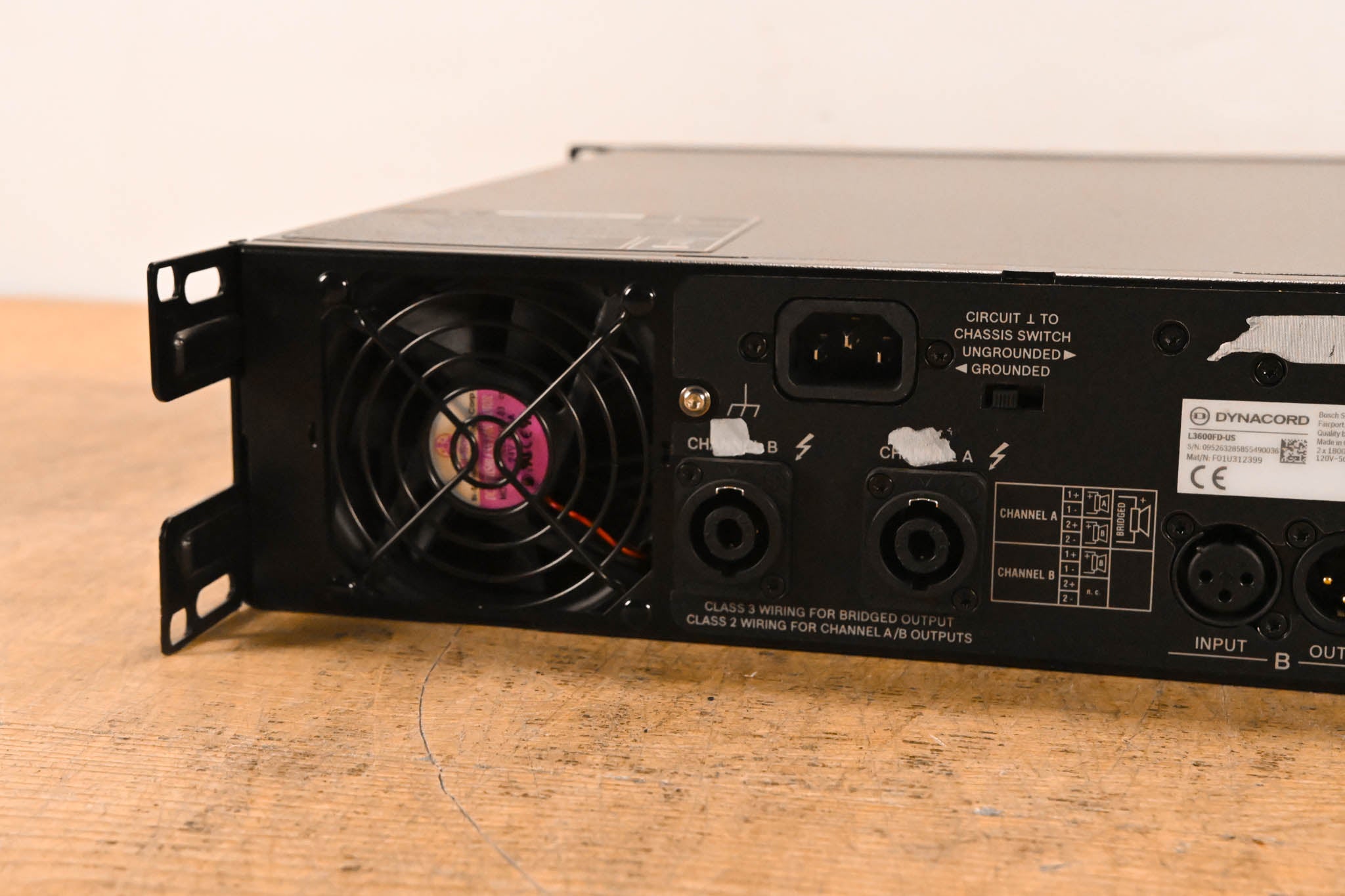 Dynacord L3600FD 2-Channel Power Amplifier with DSP