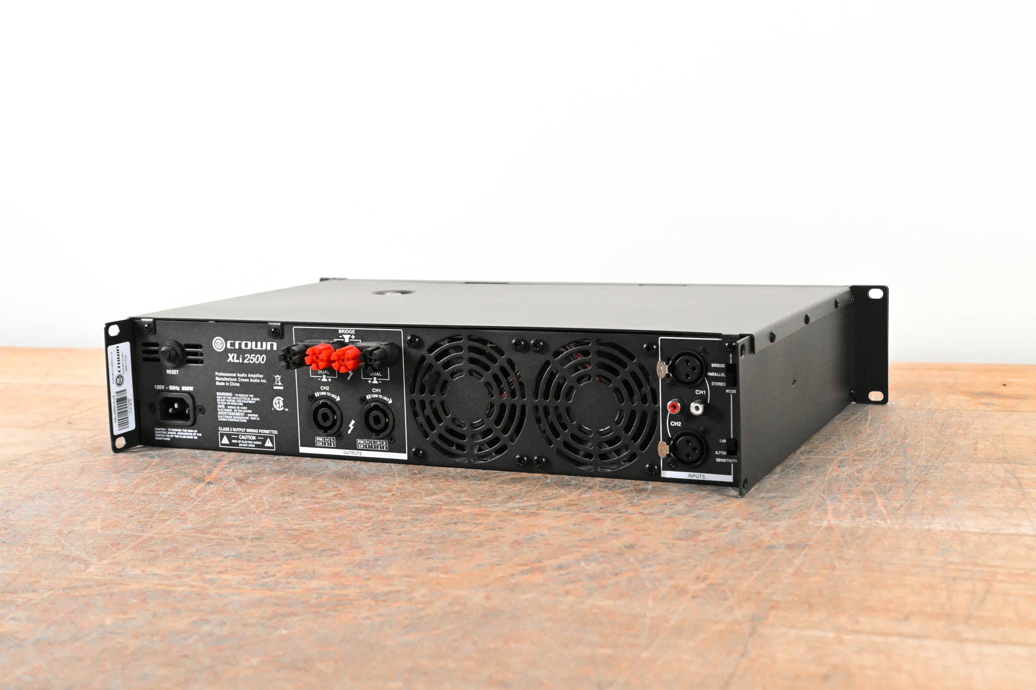 Crown XLi 2500 Two-channel, 750W @ 4 Ohms Power Amplifier