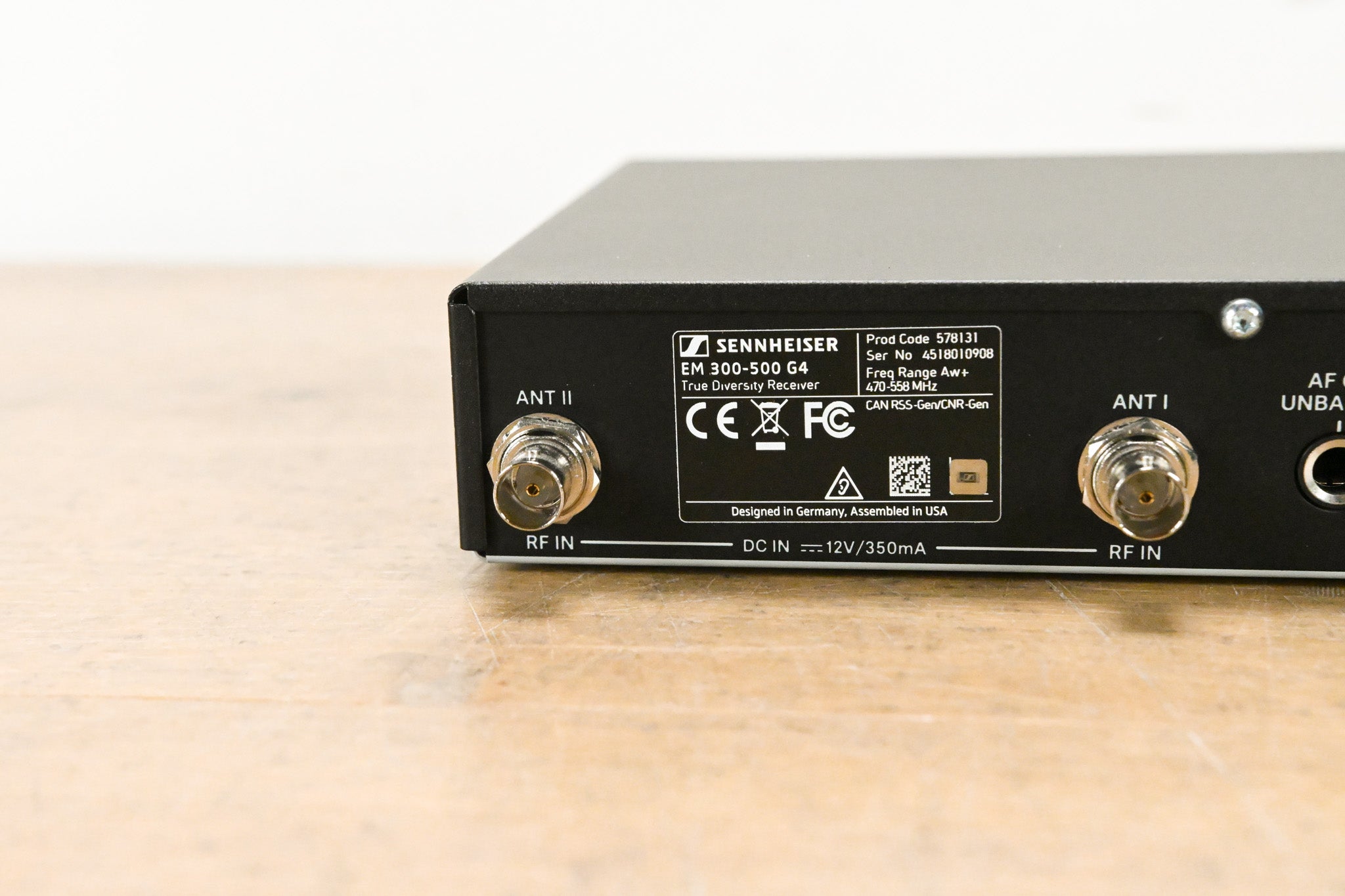 Sennheiser EW 500 G4-935 Handheld Microphone System - AW+ Band (NO PSU)
