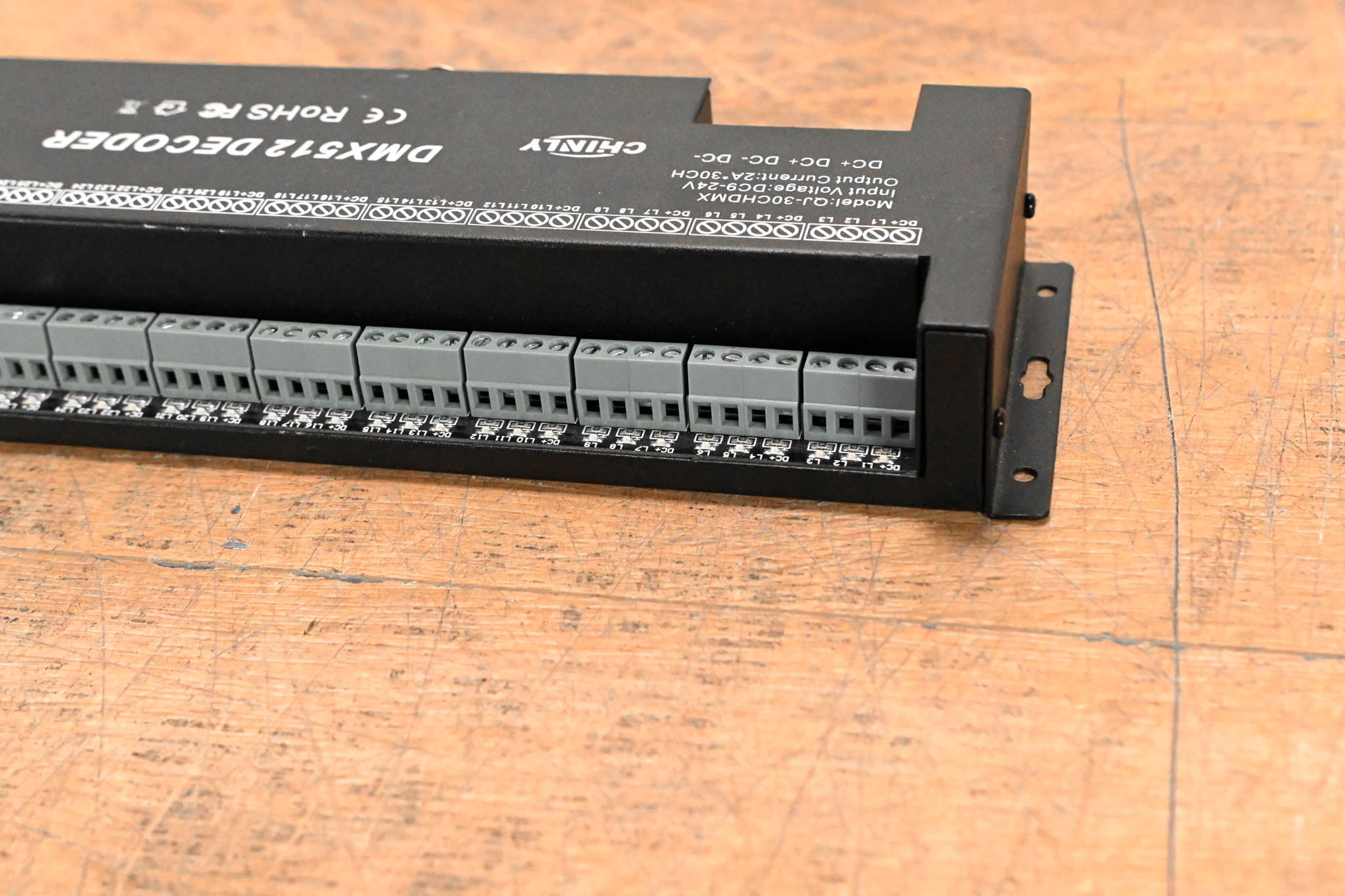 Chinly QJ-30CHDMX 30-Channel DMX512 Decoder