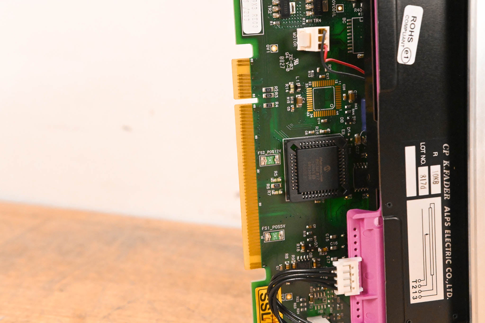 Solid State Logic C300 HD Motorized Fader Module – ALPS K-Fader Assembly