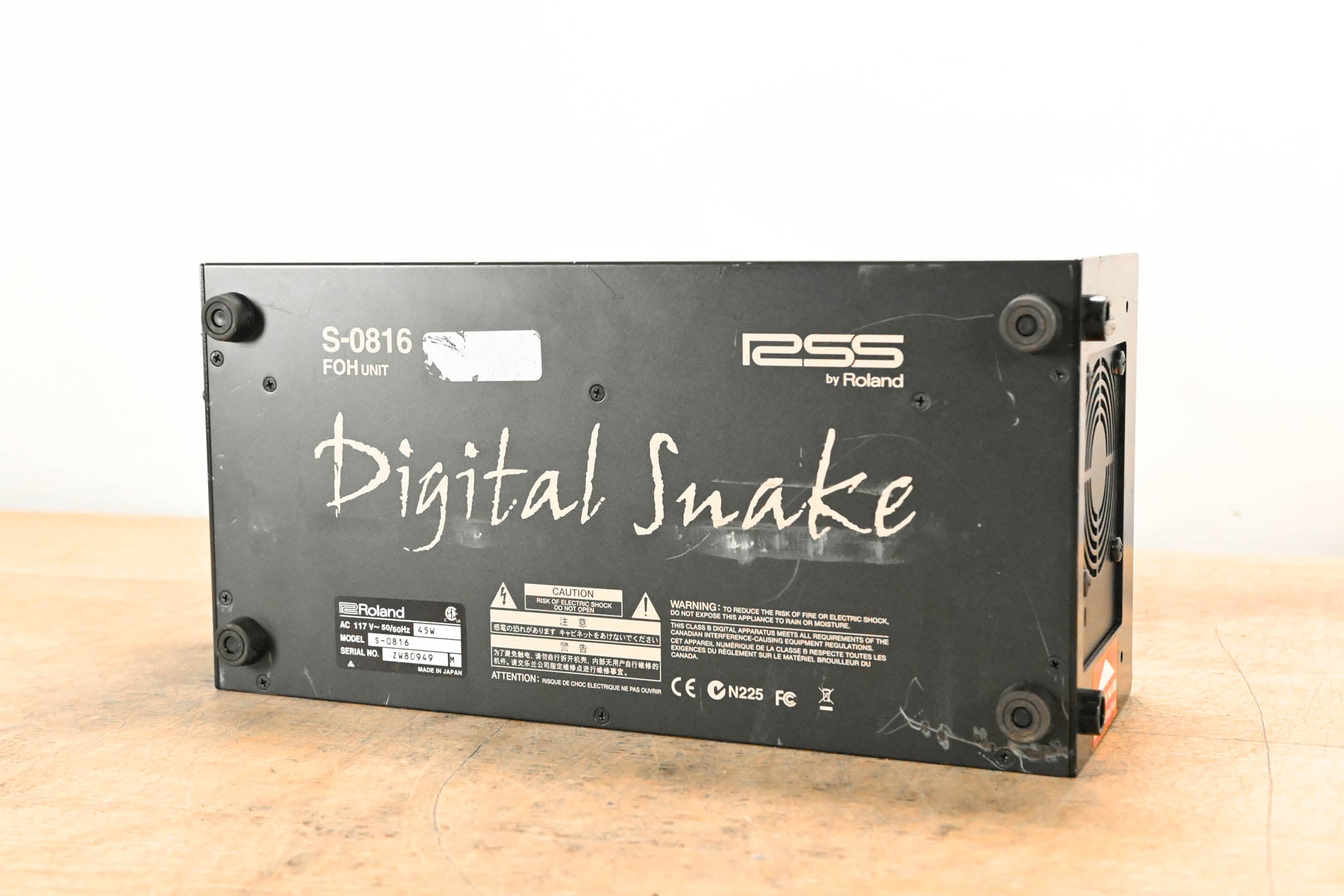 Roland S-0816 8 x 16 Digital Snake Front of House Unit