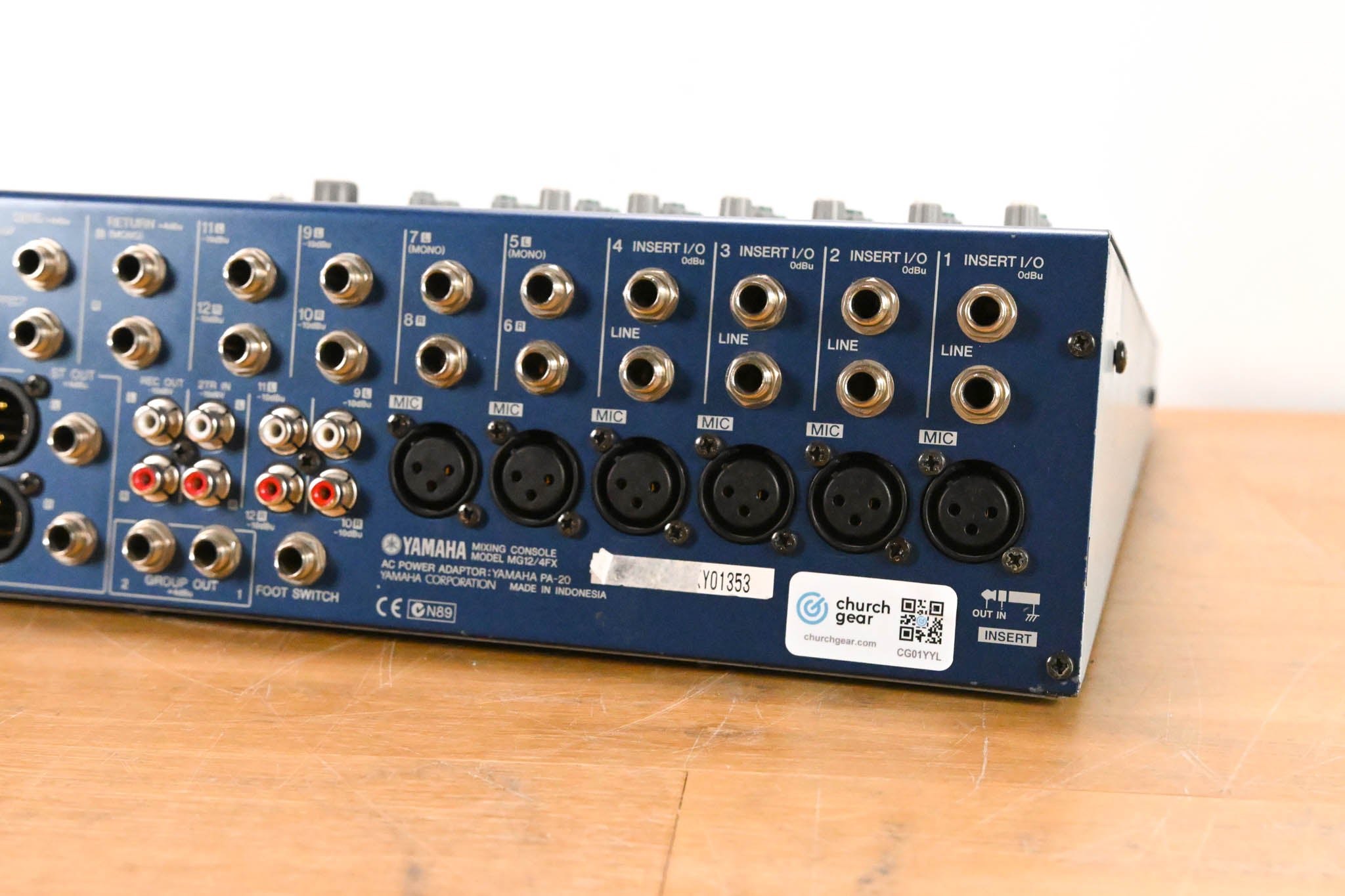 Yamaha MG12/4FX 12-Input 4-Bus Audio Mixer with Effects (NO PSU