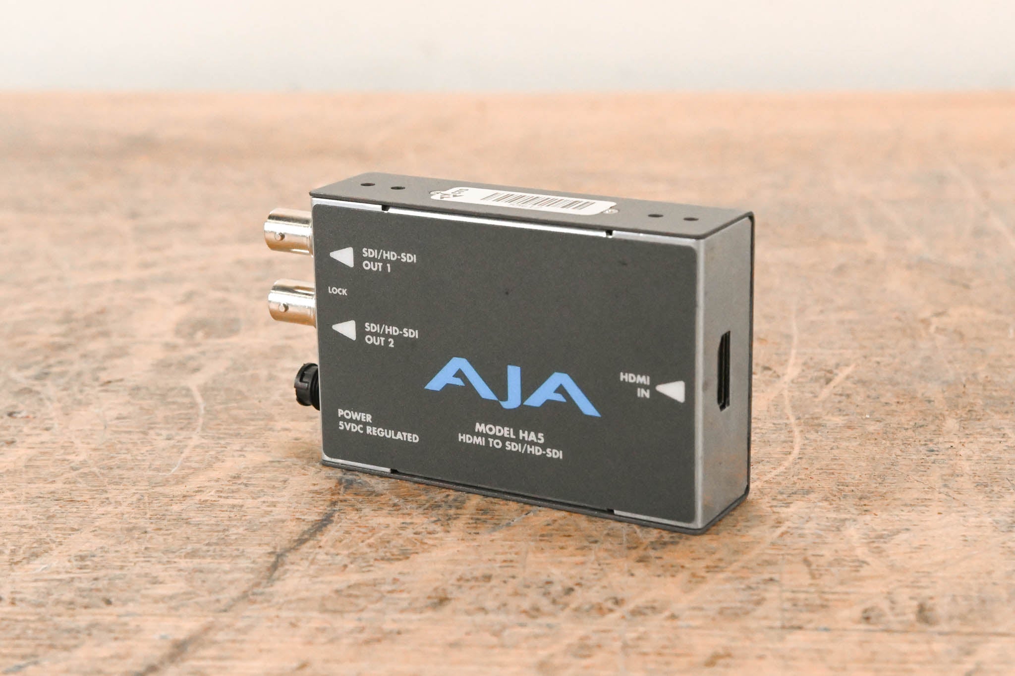 AJA HA5 HDMI to SD/HD-SDI Video and Audio Converter (NO POWER SUPPLY)