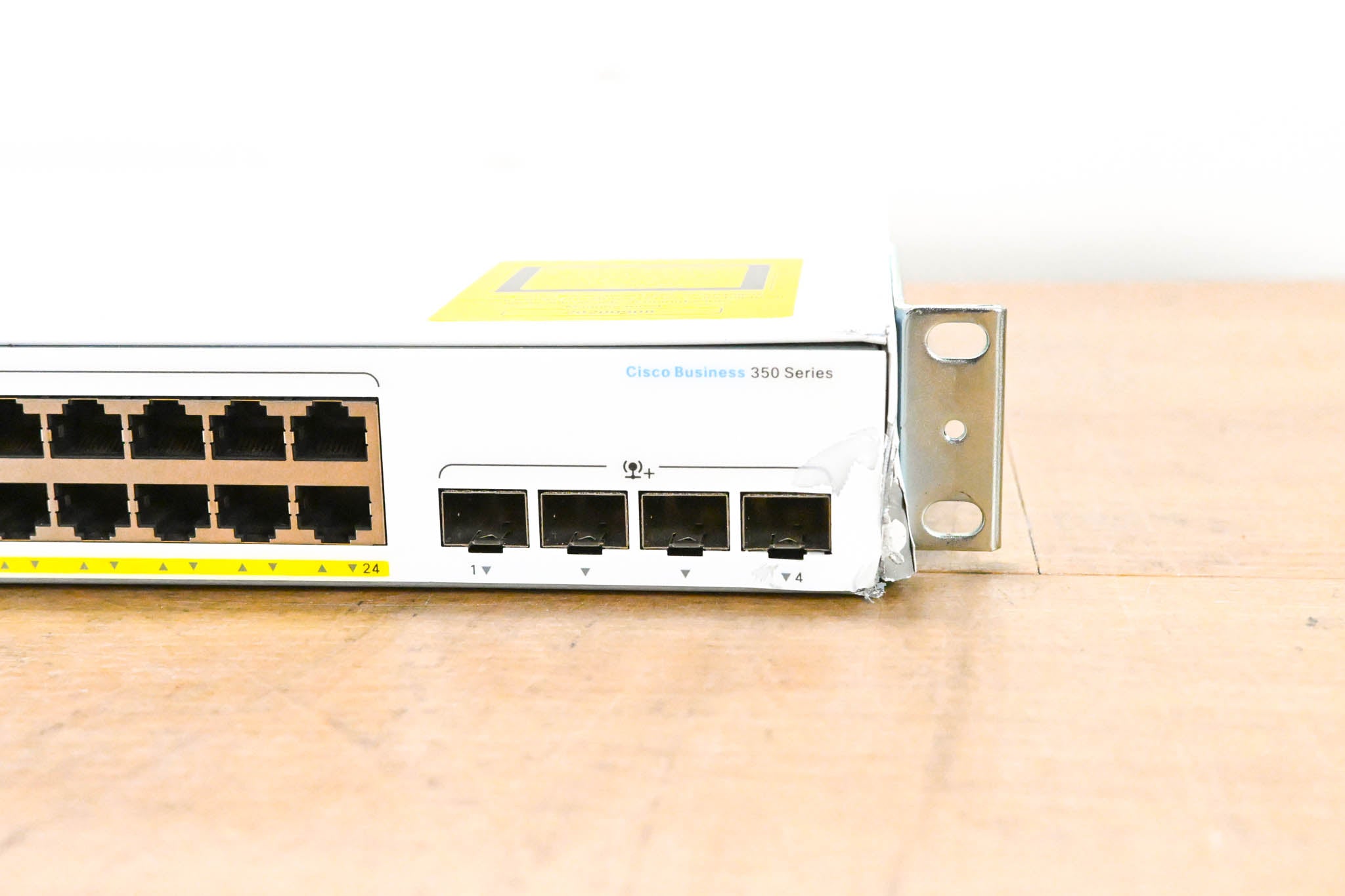 Cisco CBS350-24P-4X 24-Port Gigabit PoE Stackable Managed Switch