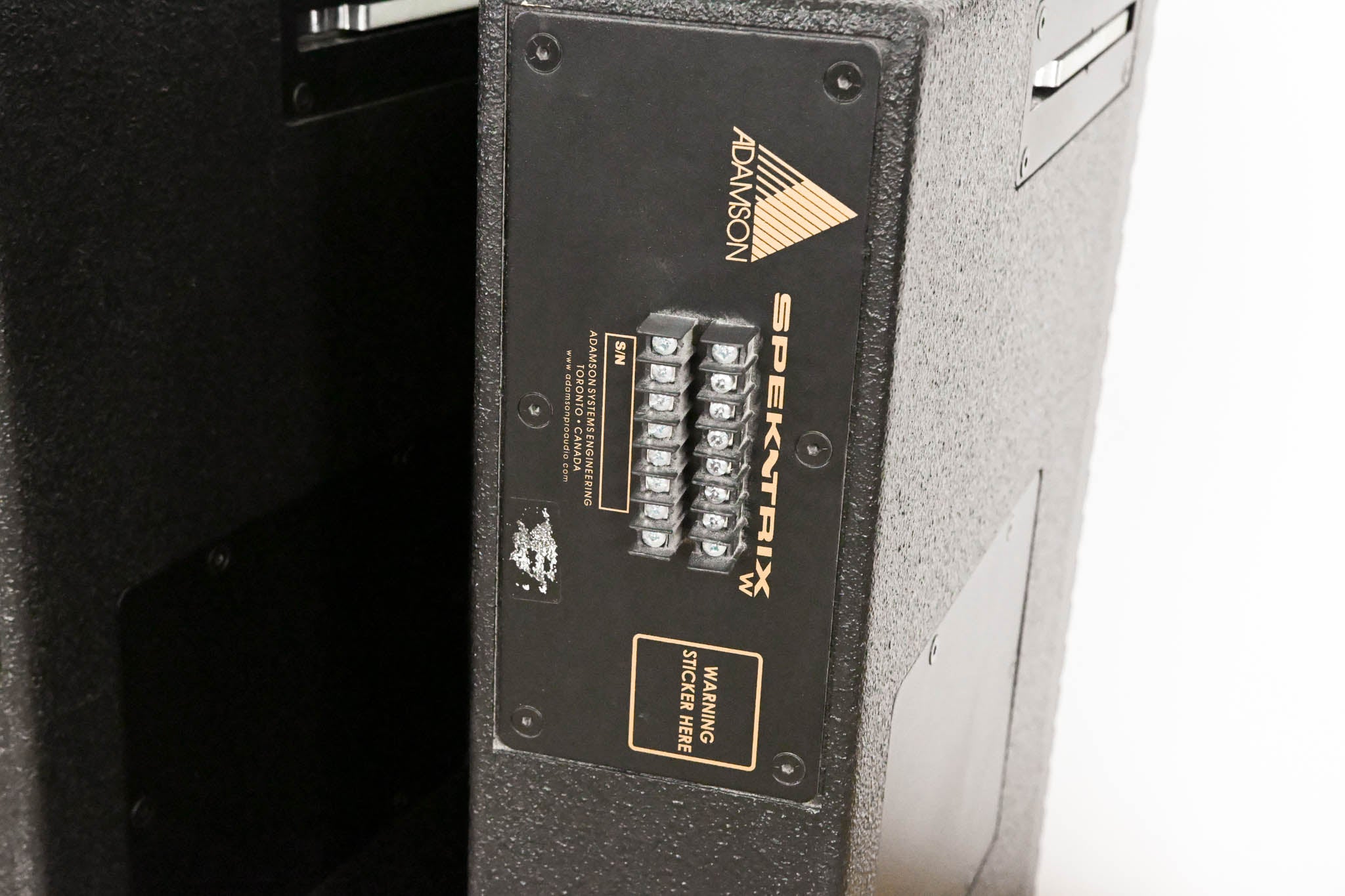 Adamson SpekTrix Wave Wide Angle Vertical Enclosure (PAIR)