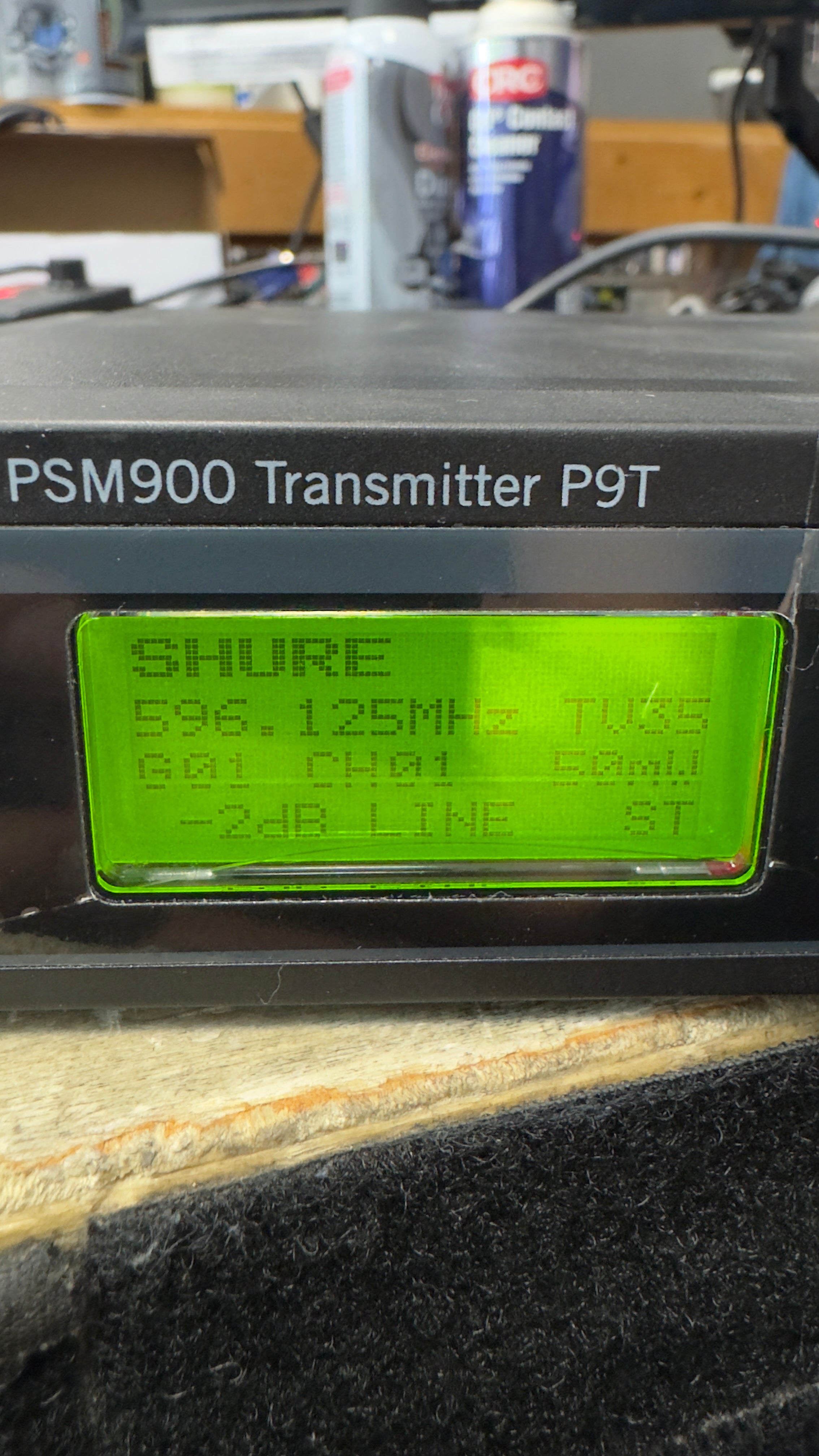 Shure PSM 900 Wireless IEM System K1 Band: 596-632MHz NO POWER SUPPLY