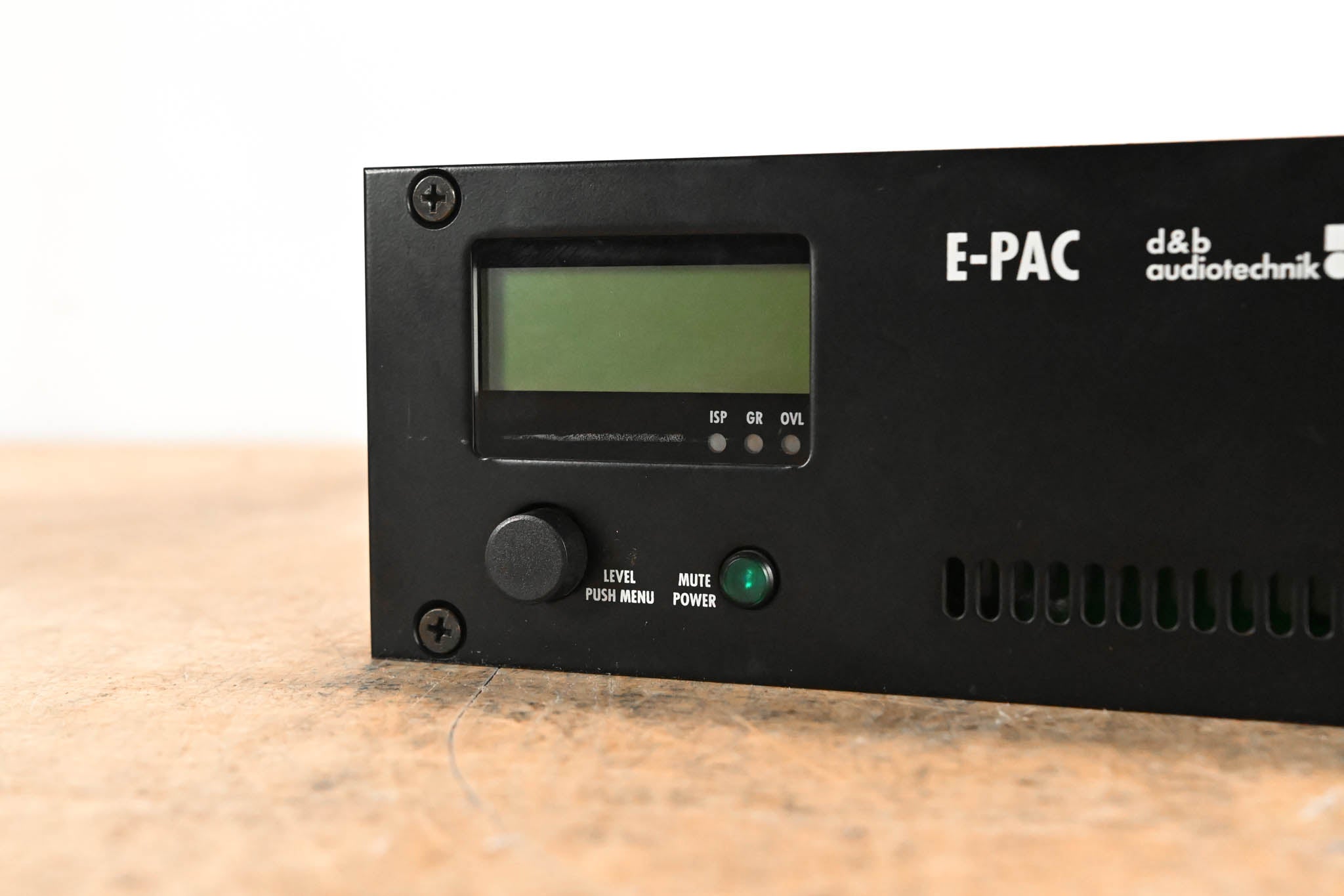 d&b audiotechnik E-PAC Single-Channel Power Amplifier Controller