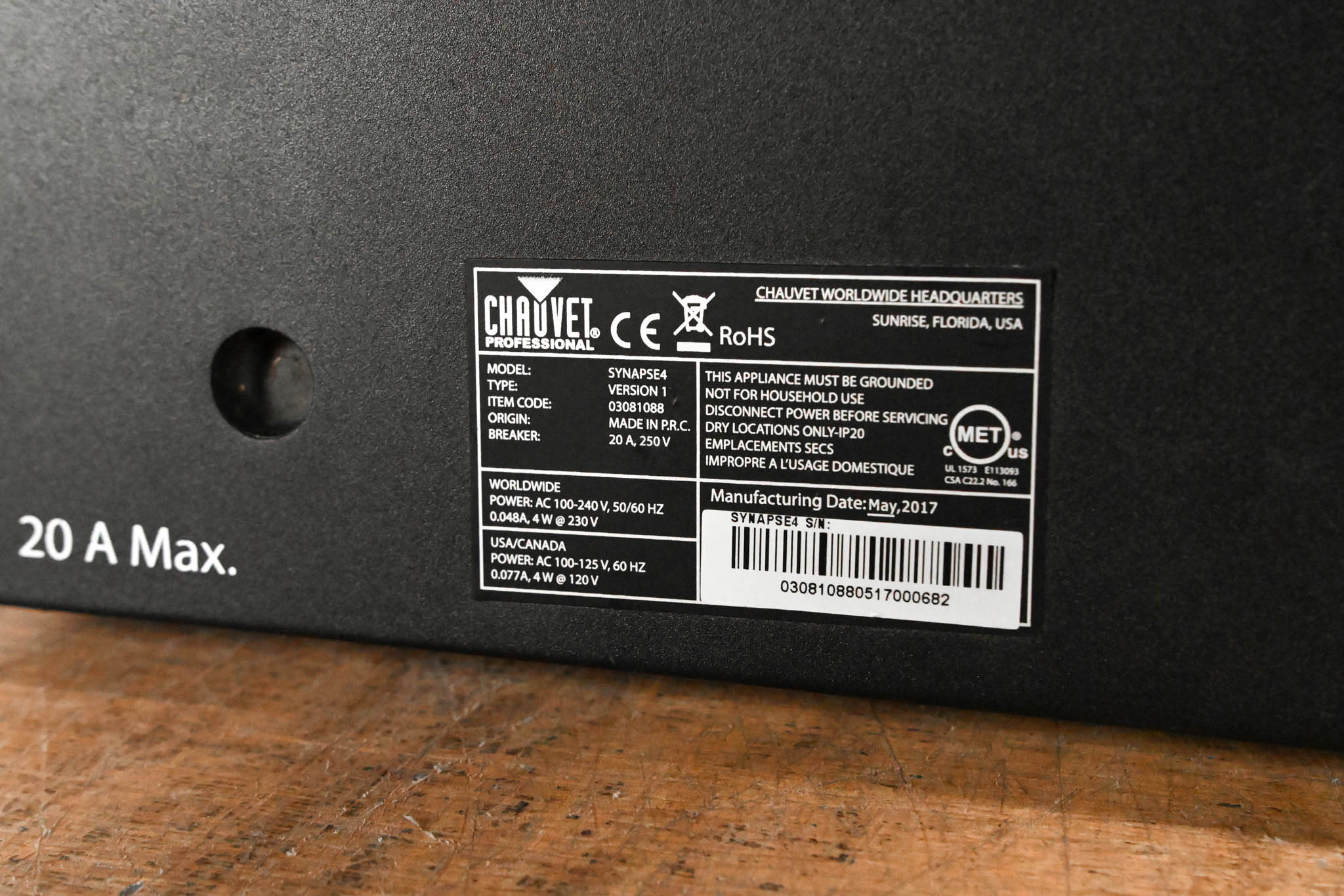 Chauvet Synapse 4 Intelligent DMX Relay Pack