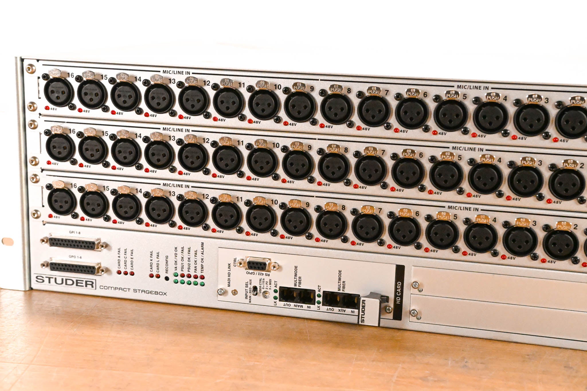 Studer Compact Stagebox - 48 Mic/Line Inputs