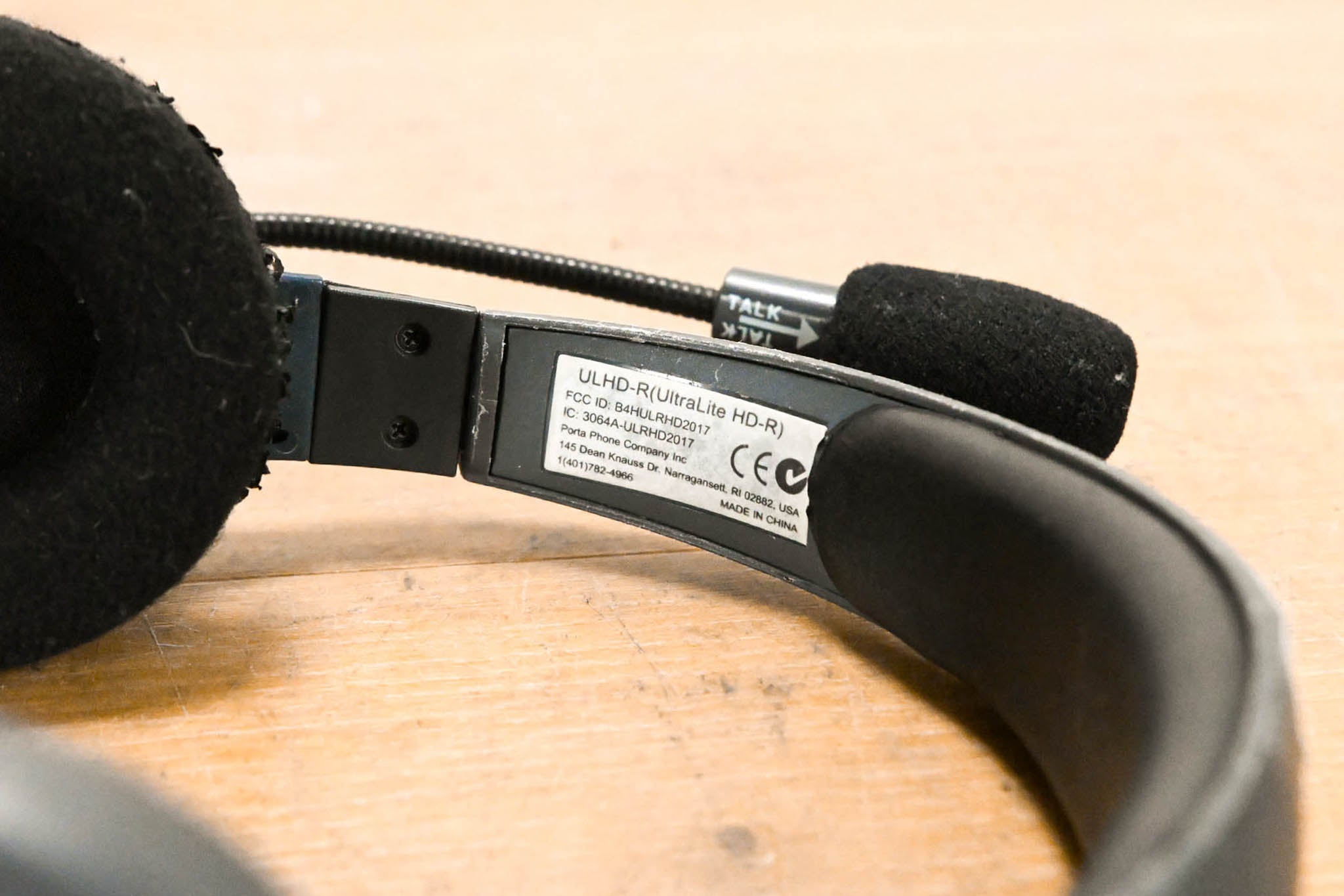 Eartec UltraLITE HD-R Remote Wireless Intercom Headset