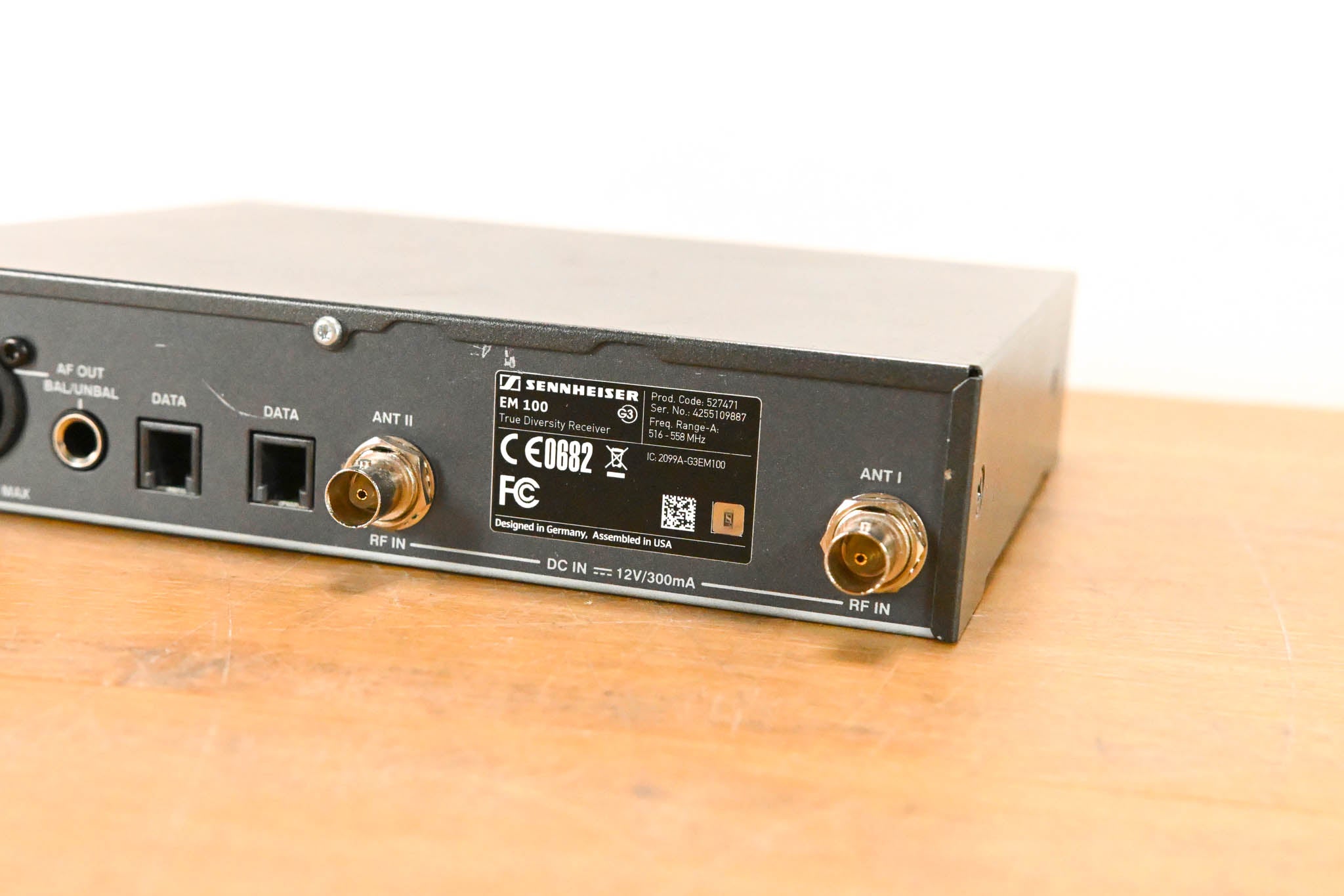 Sennheiser ew 100 G3 Bodypack Wireless System - A Range NO POWER SUPPLY