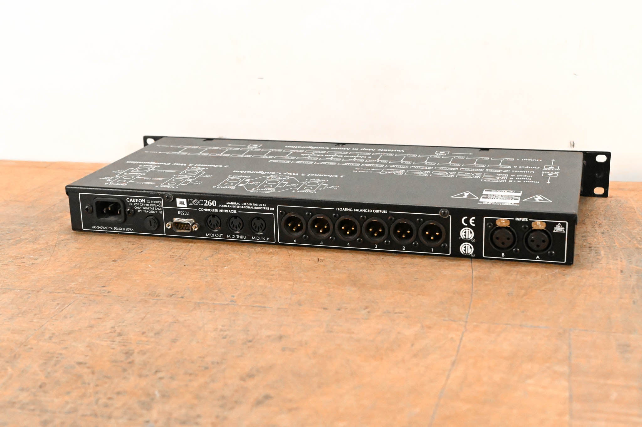 JBL DSC260 Digital System Controller