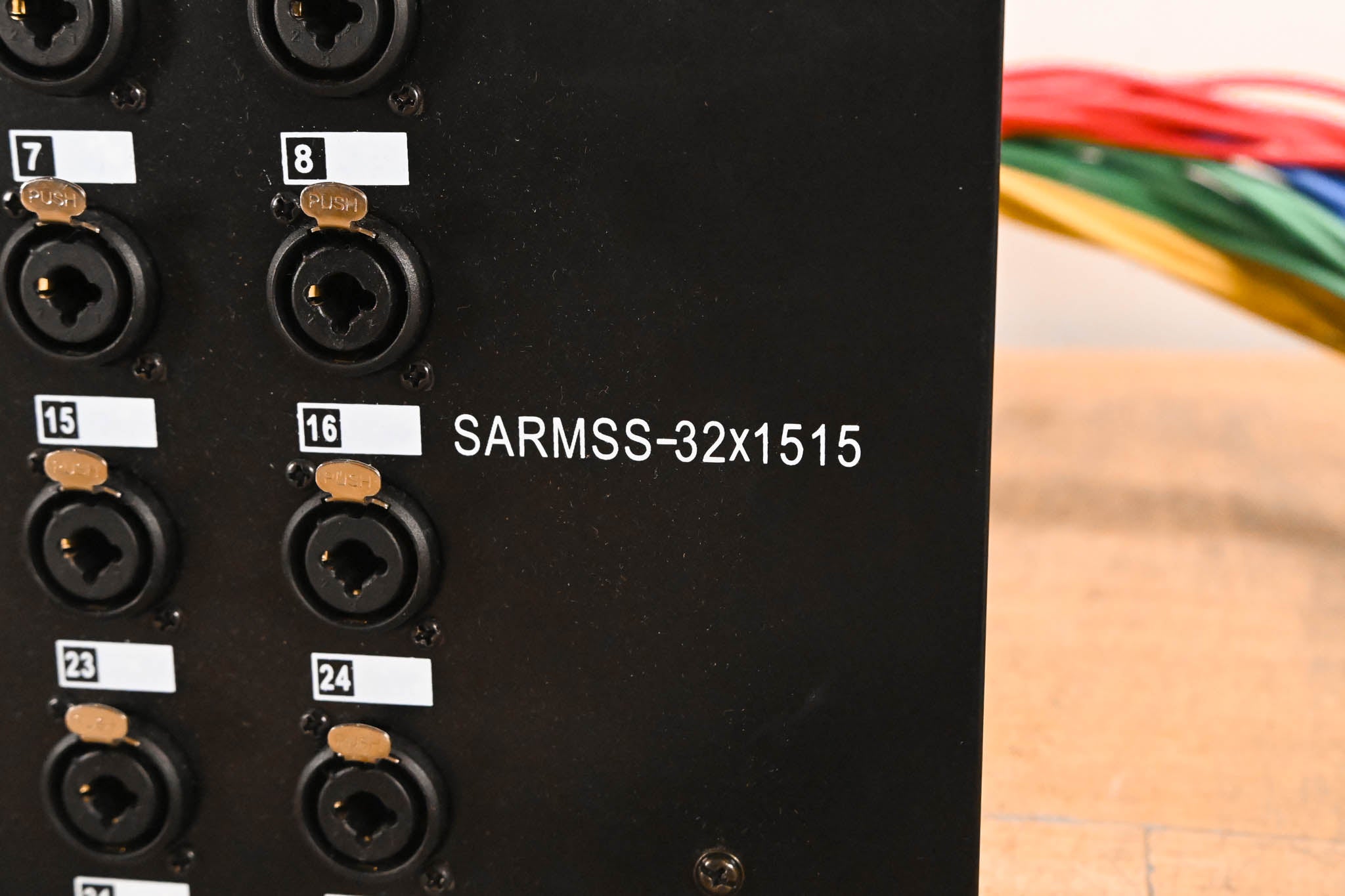 Seismic Audio SARMSS-32x1515 - 32-CH XLR TRS Combo Splitter Snake Cable
