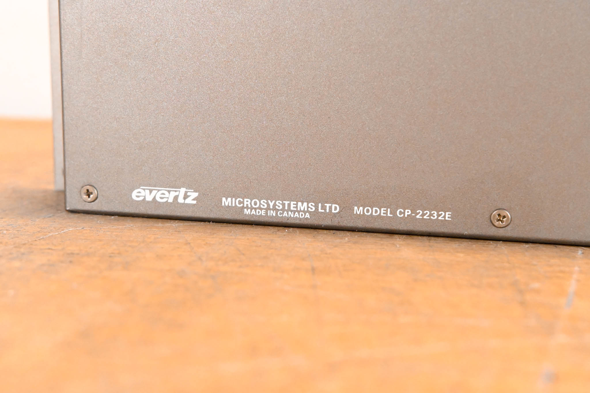 Evertz CP-2232E Advanced System Control Panel w/ 32 LCD Buttons (NO PSU)