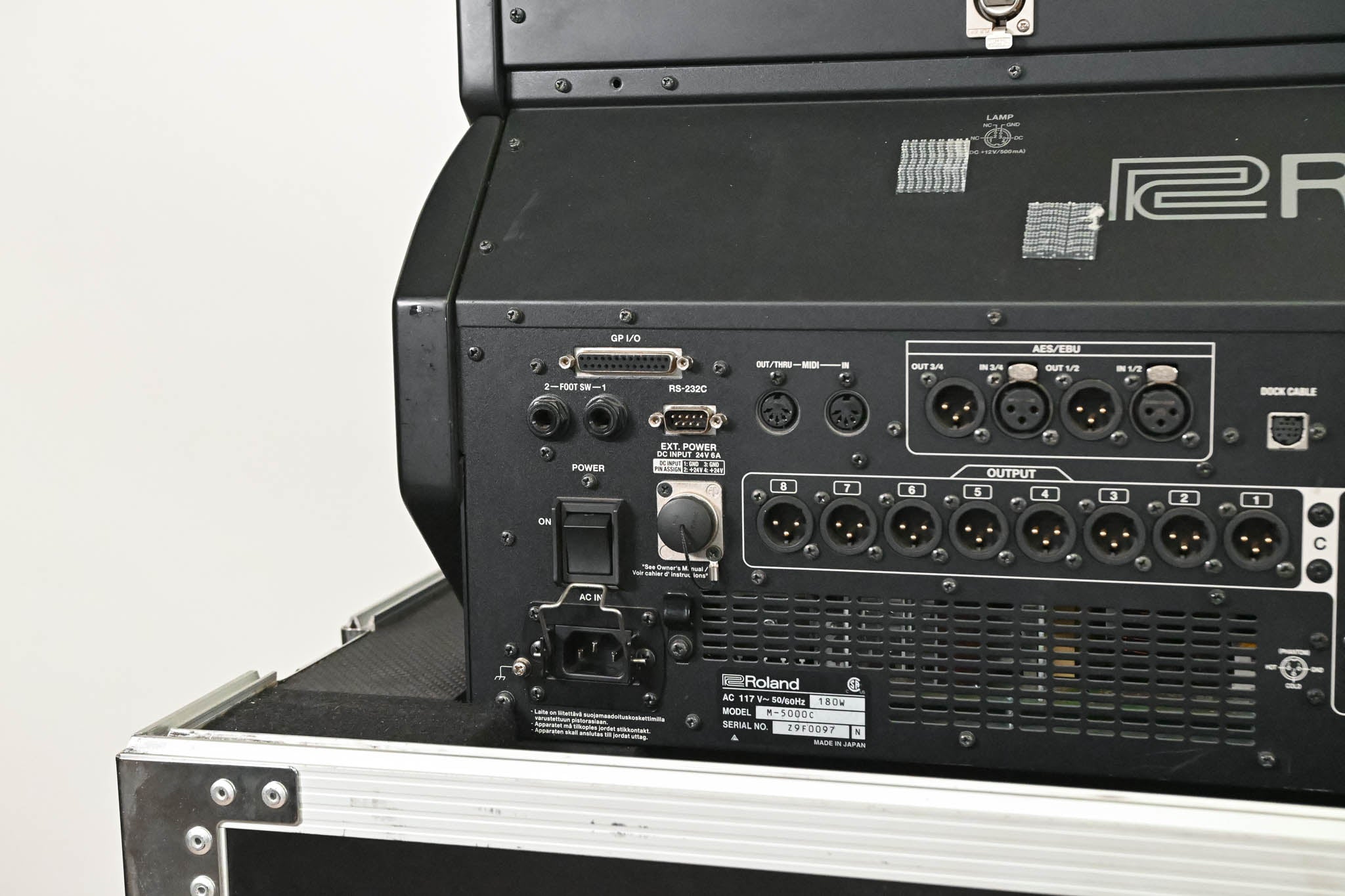 Roland M-5000C Live Mixing Console with Road Case