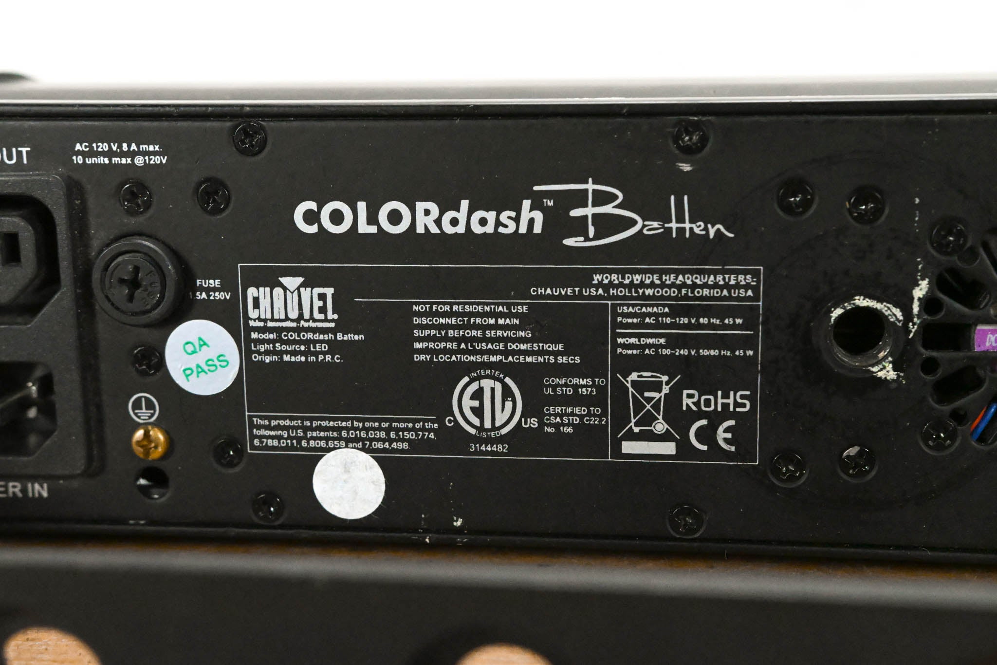 Chauvet COLORdash Batten Linear LED Wash Light