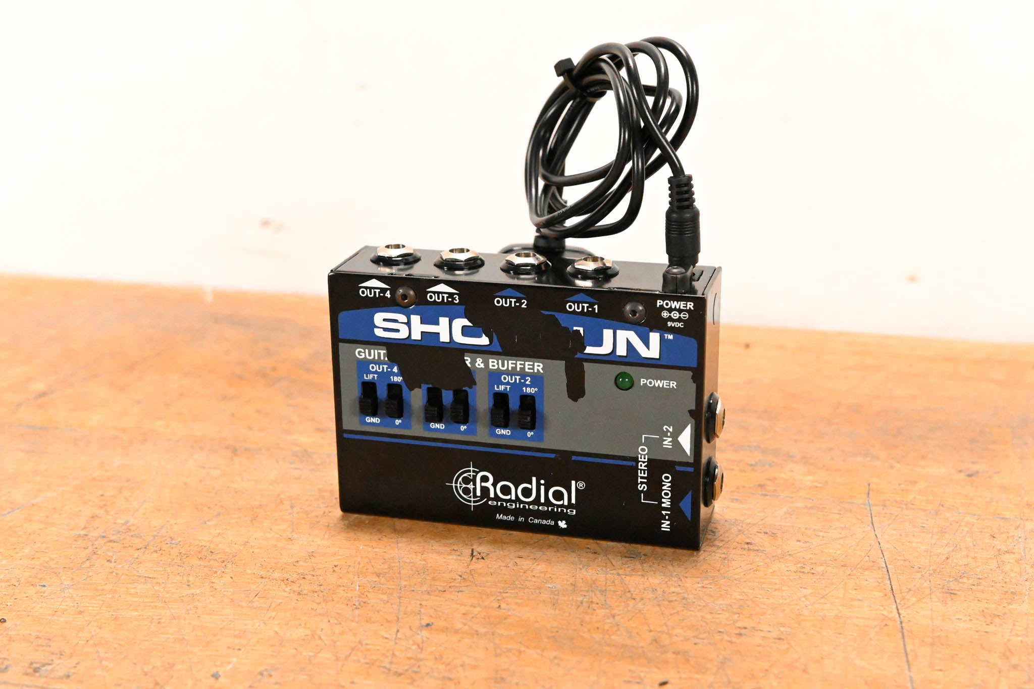 Radial Engineering SHOTGUN 4-Channel Guitar Amp Driver