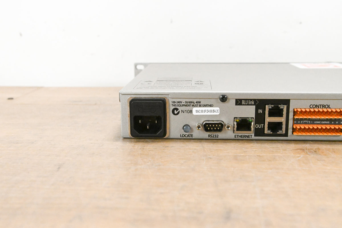 BSS London BLU-100 12x8 Signal Processor with BLU Link