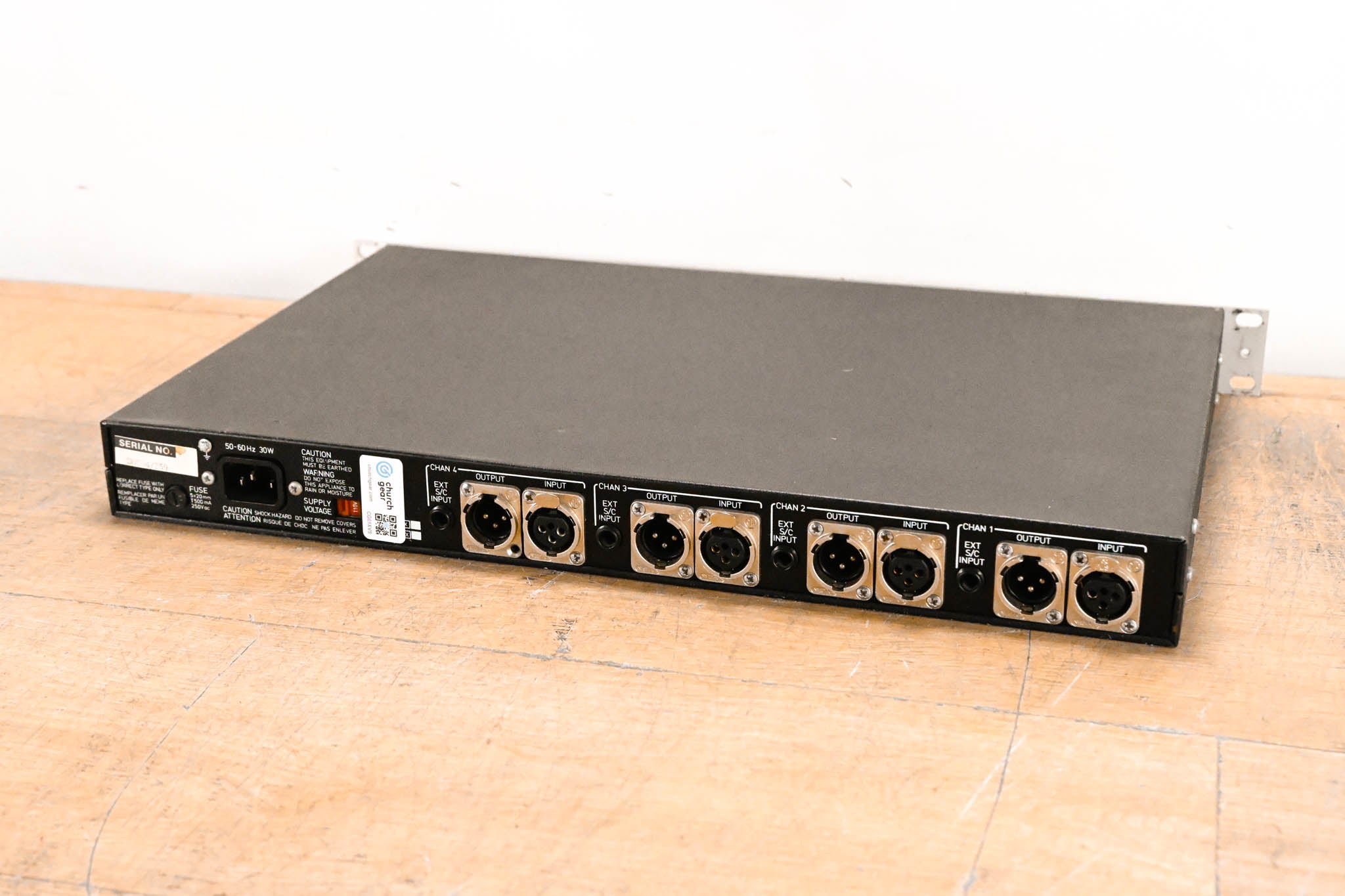 Klark Teknik DN504 Quad Compressor Limiter