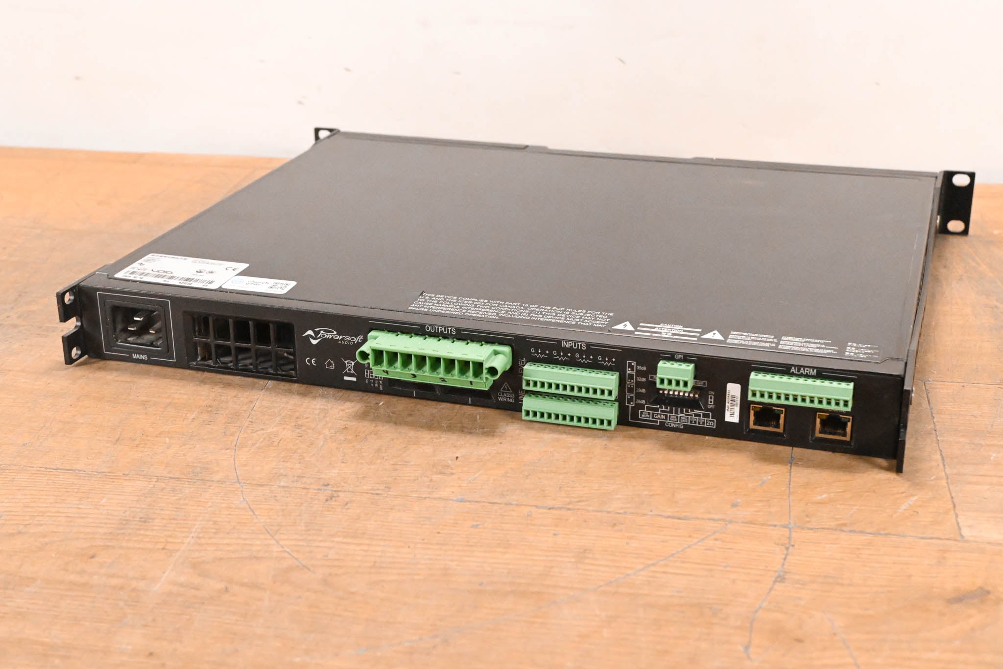 Void Bias Q2 4-Channel DSP Power Amplifier w/ Dante