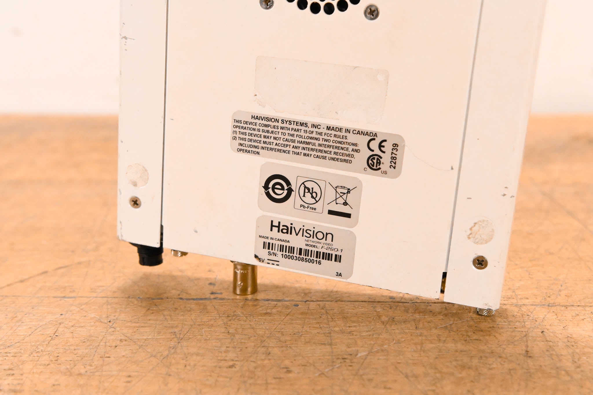 HaiVision Makito Network Video Compact SDI/Analog Encoder (NO PSU)