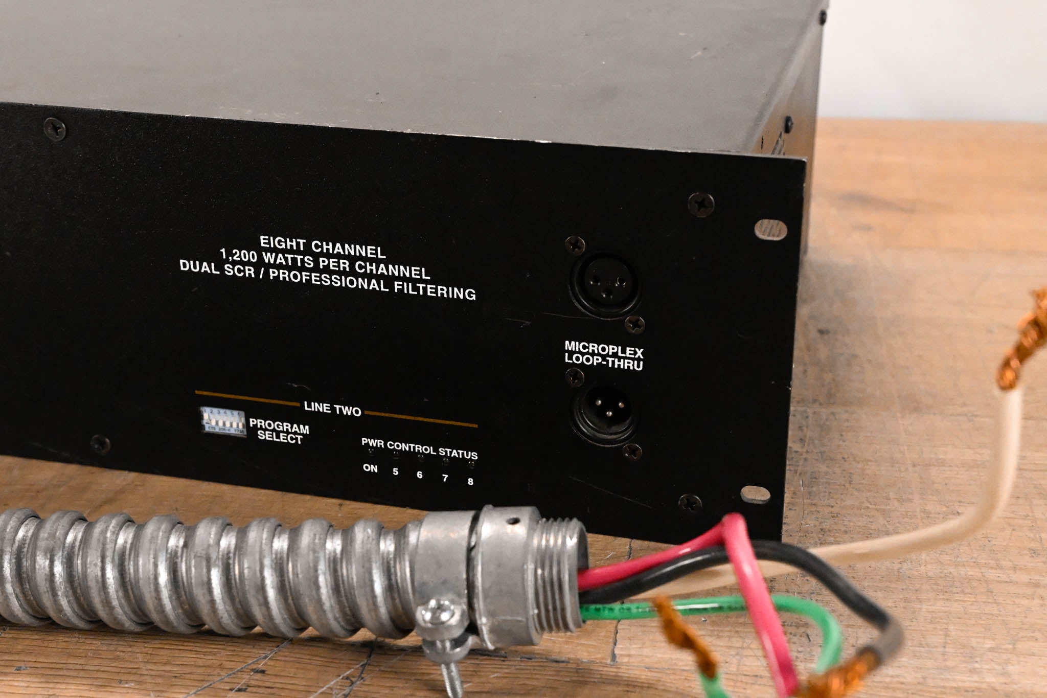 Leviton NRD 8000 8-Channel Programmable Lighting Dimmer Pack (NO PSU)