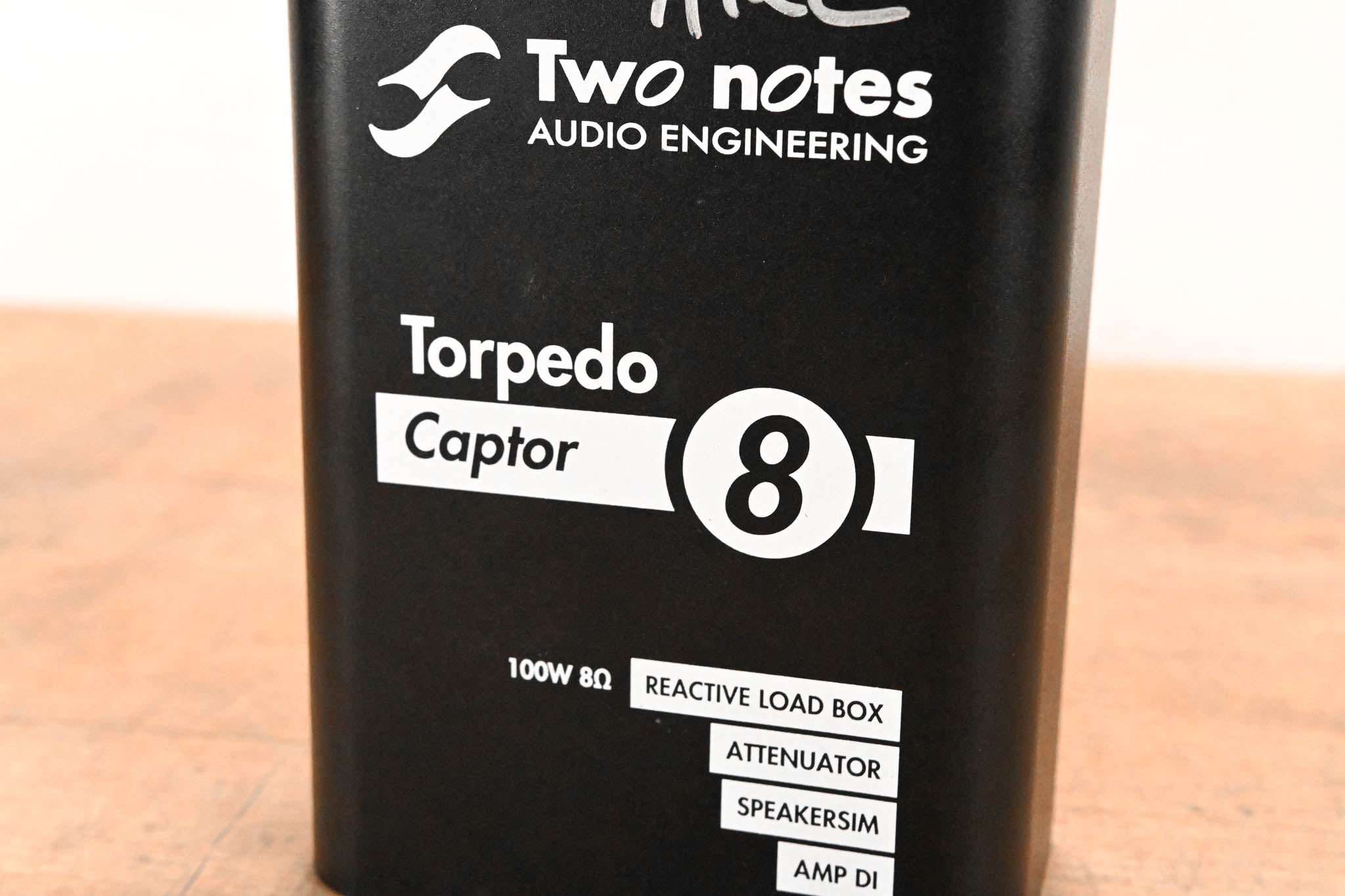 Two Notes Torpedo Captor 8Ω Reactive Load Box & DI (NO PSU)