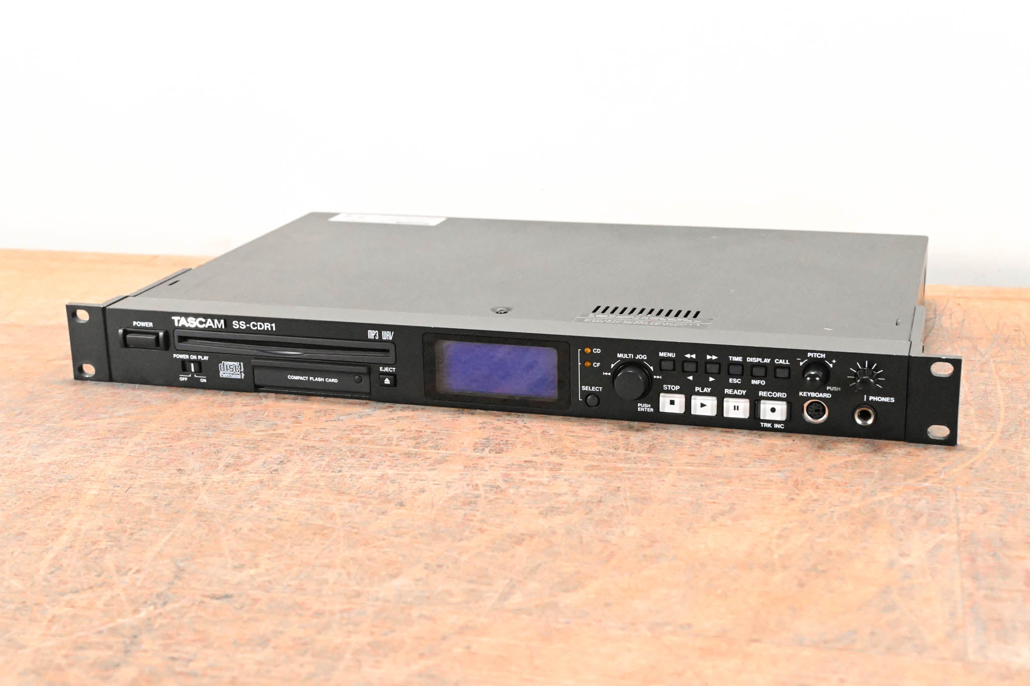 TASCAM SS-CDR1 Rackmount Compact Flash/CD Recorder