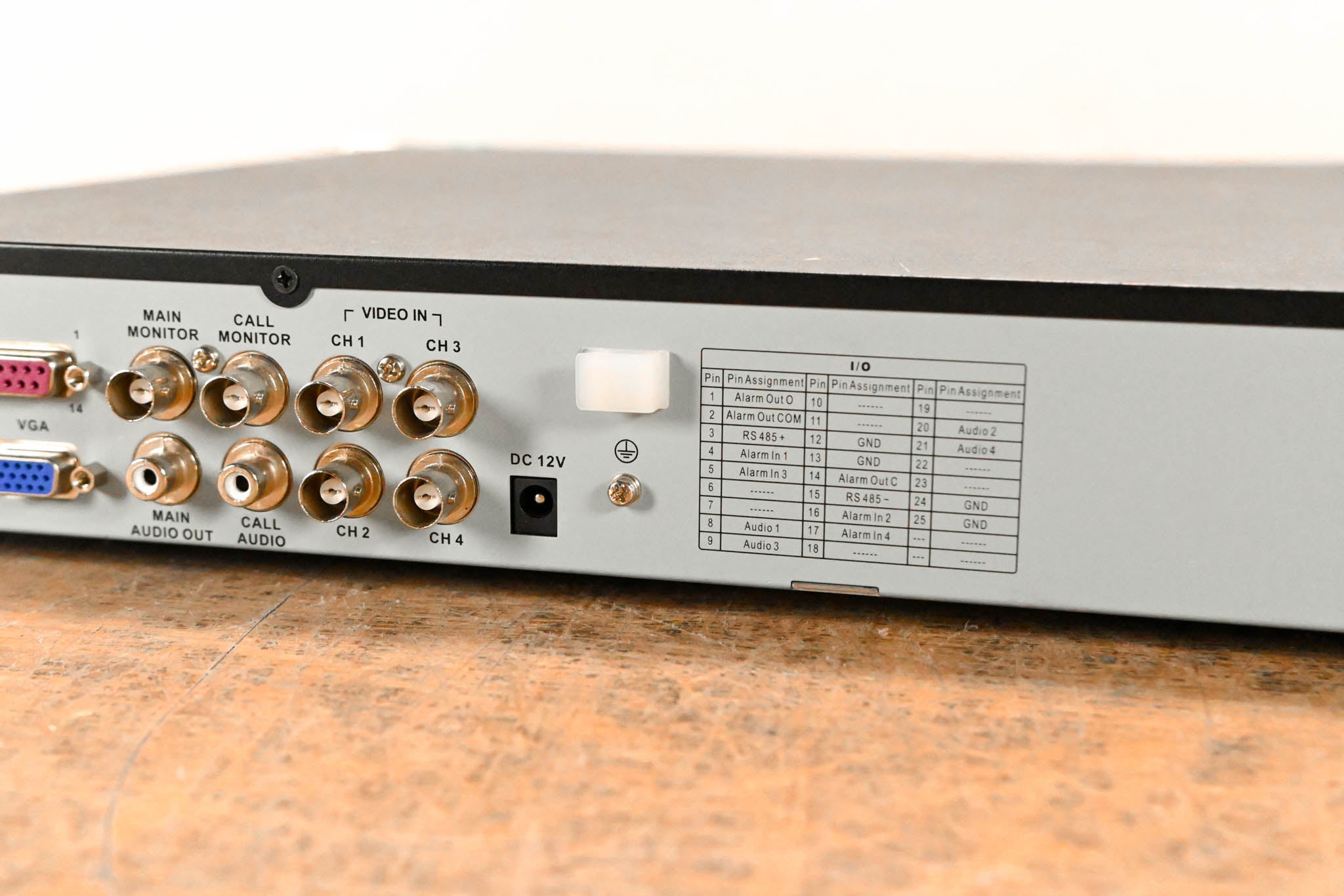 ARM Electronics HR-4D Real-Time 4-Channel DVR (NO POWER SUPPLY)