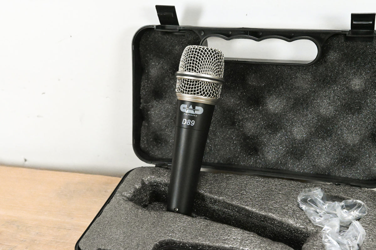 CAD Audio Live D89 Supercardioid Dynamic Instrument Microphone