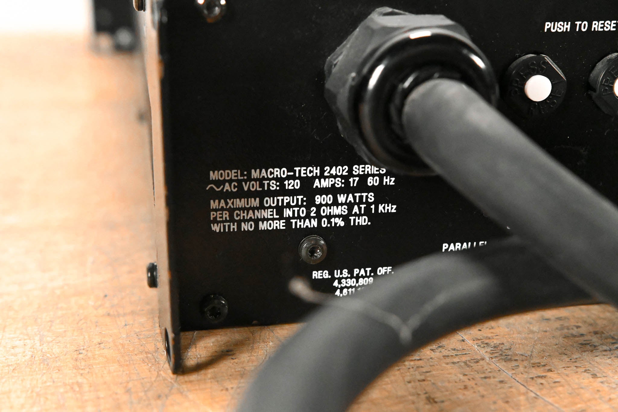 Crown Macro-Tech 2402 2-Channel Power Amplifier