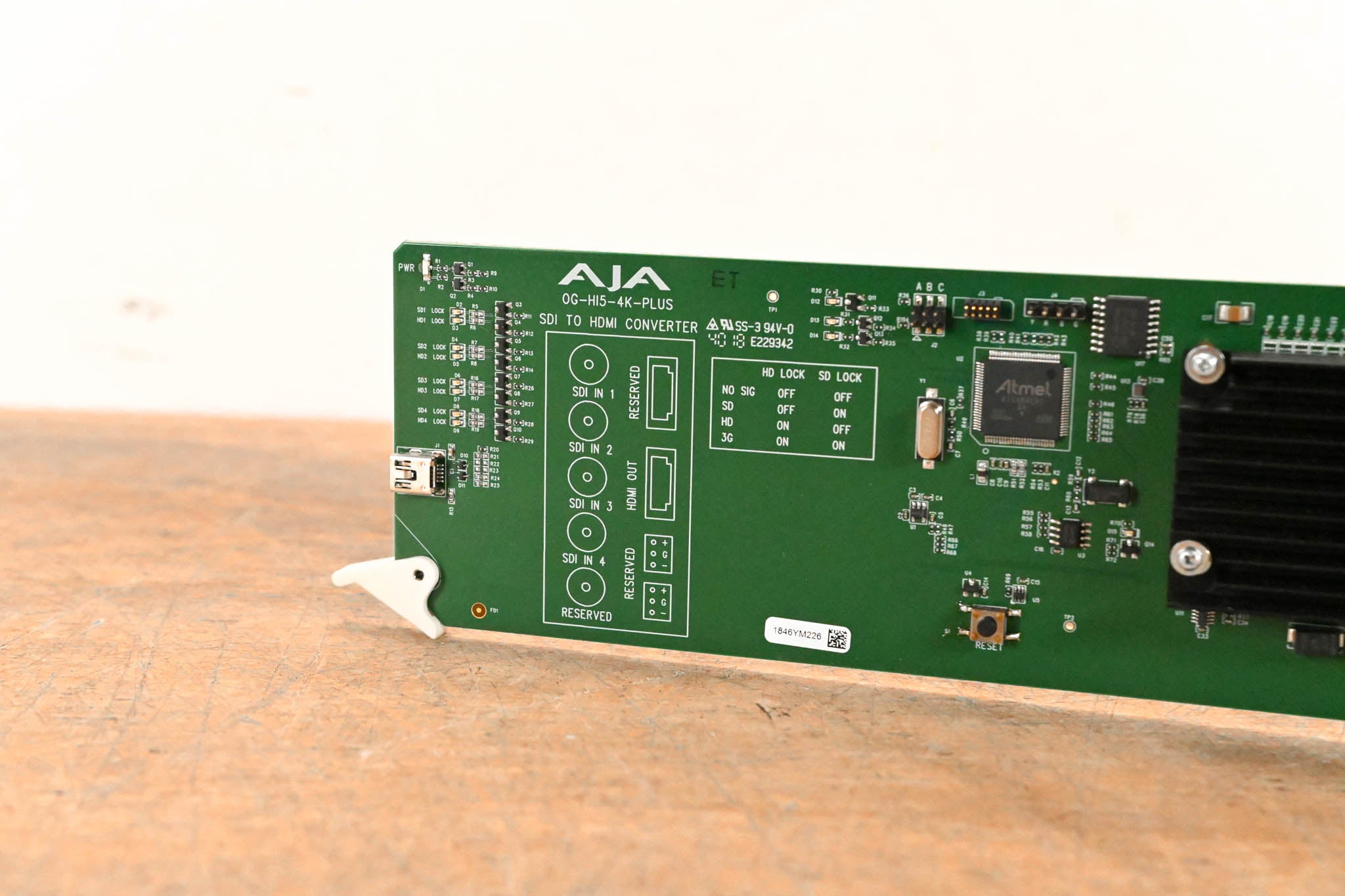 AJA OG-HI5-4K-PLUS openGear SDI to HDMI Converter