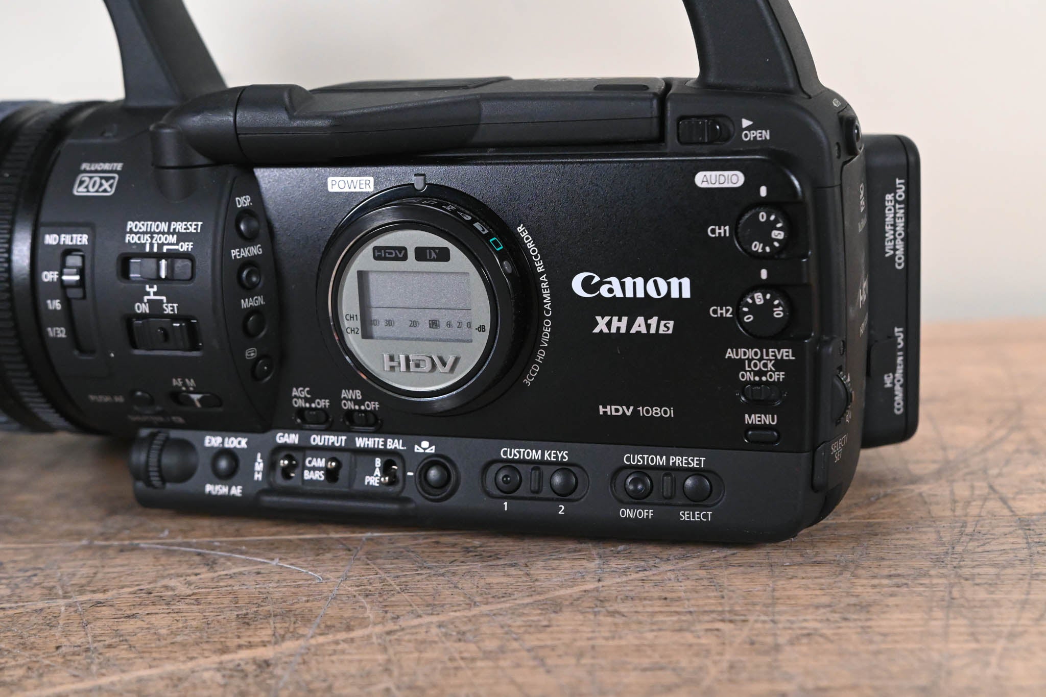 Canon XH-A1s 3CCD HDV Camcorder