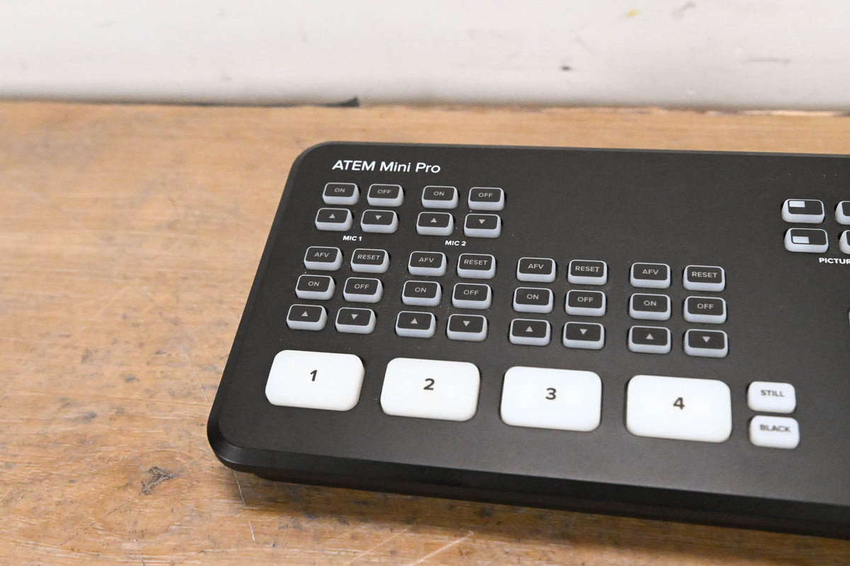 Blackmagic Design ATEM Mini Pro HDMI Live Stream Switcher (NO PSU)
