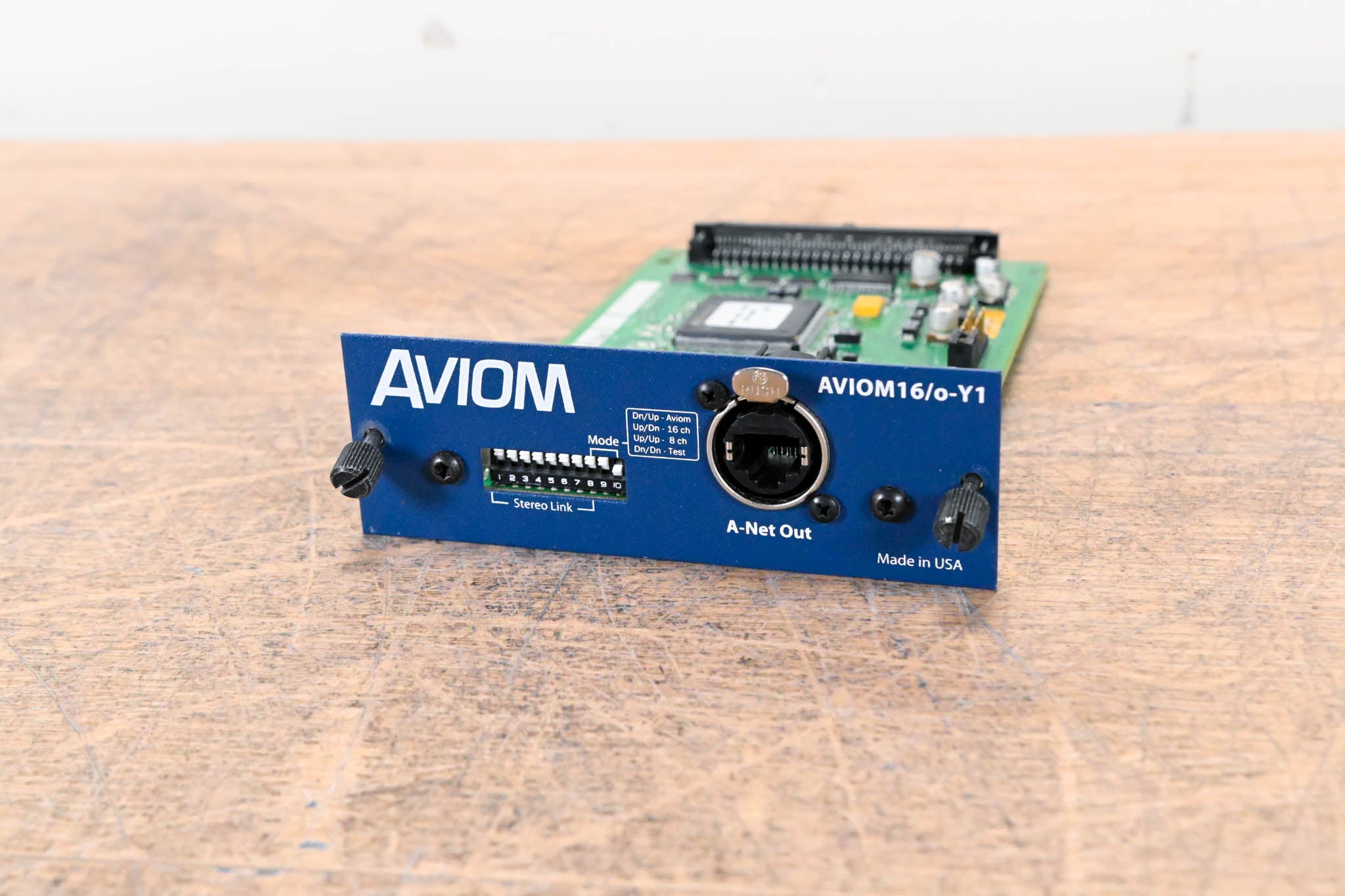 Aviom 16/o-Y1 A-Net Card for Yamaha Digital Products