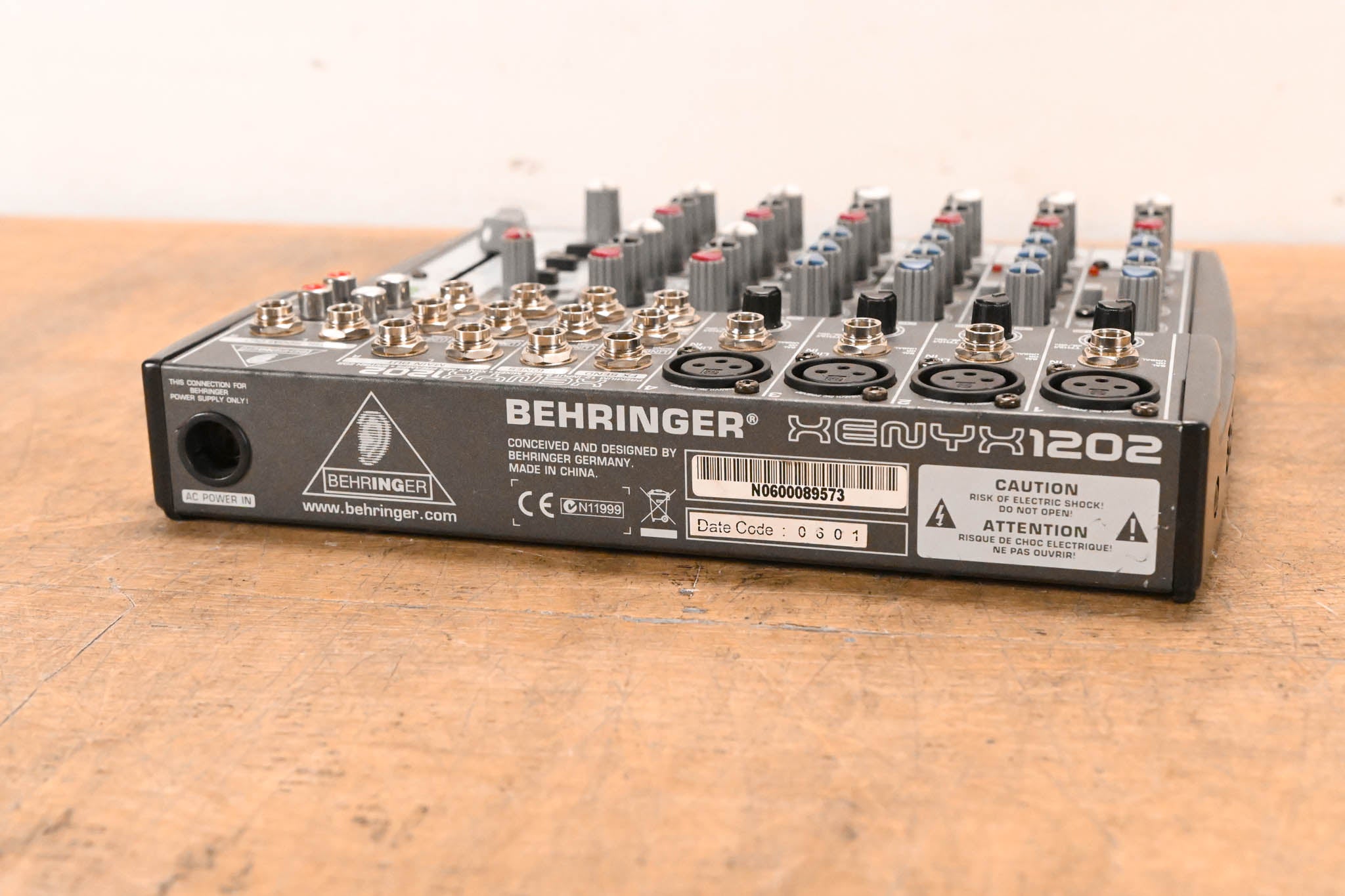 Behringer XENYX 1202 12-Input 2-Bus Mixer (NO POWER SUPPLY)