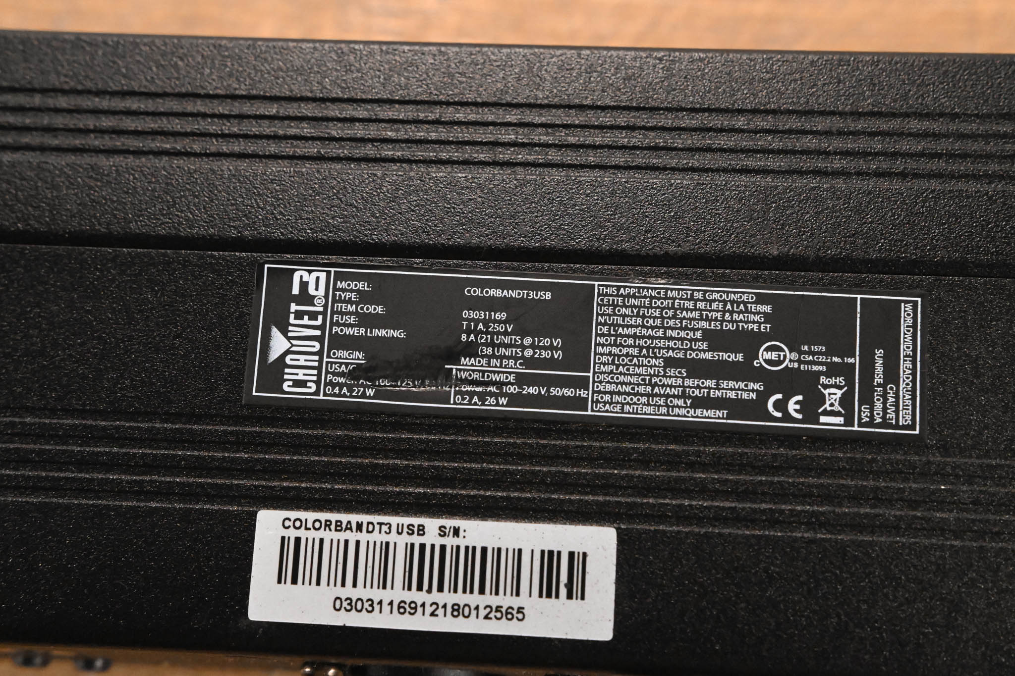 Chauvet COLORband T3USB Linear RGB Wash Light