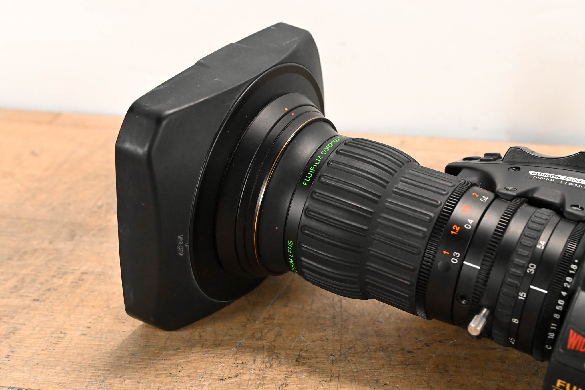 Fujinon ZA12x4.5BERM-M6 Broadcast Lens 1:1.8/4.5-54mm