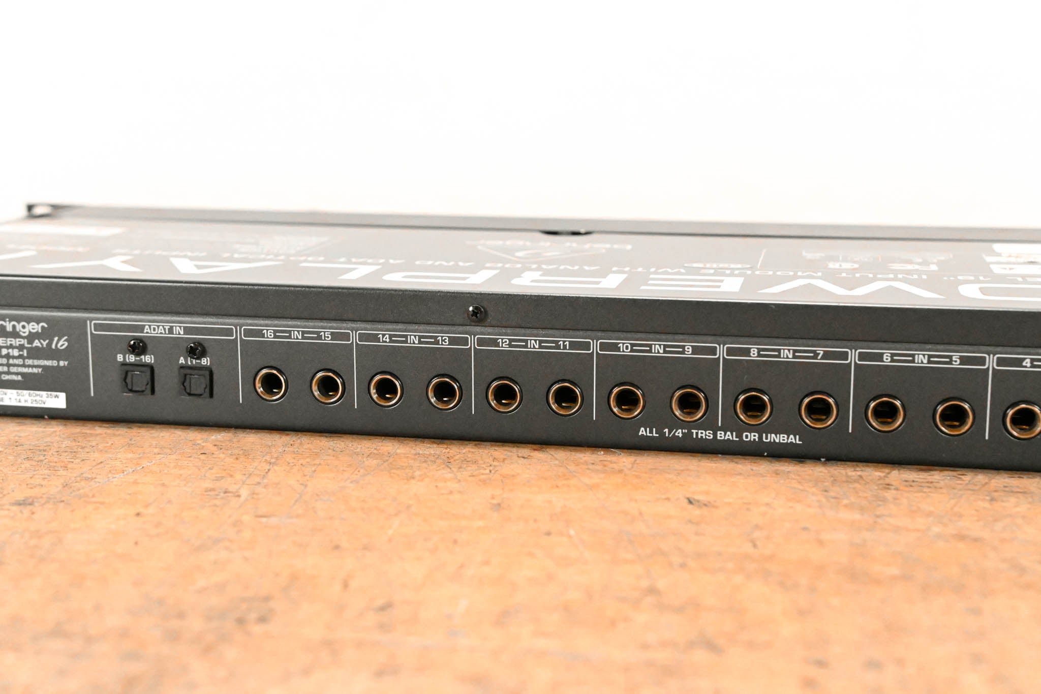 Behringer Powerplay P16-I 16-Channel Input Module