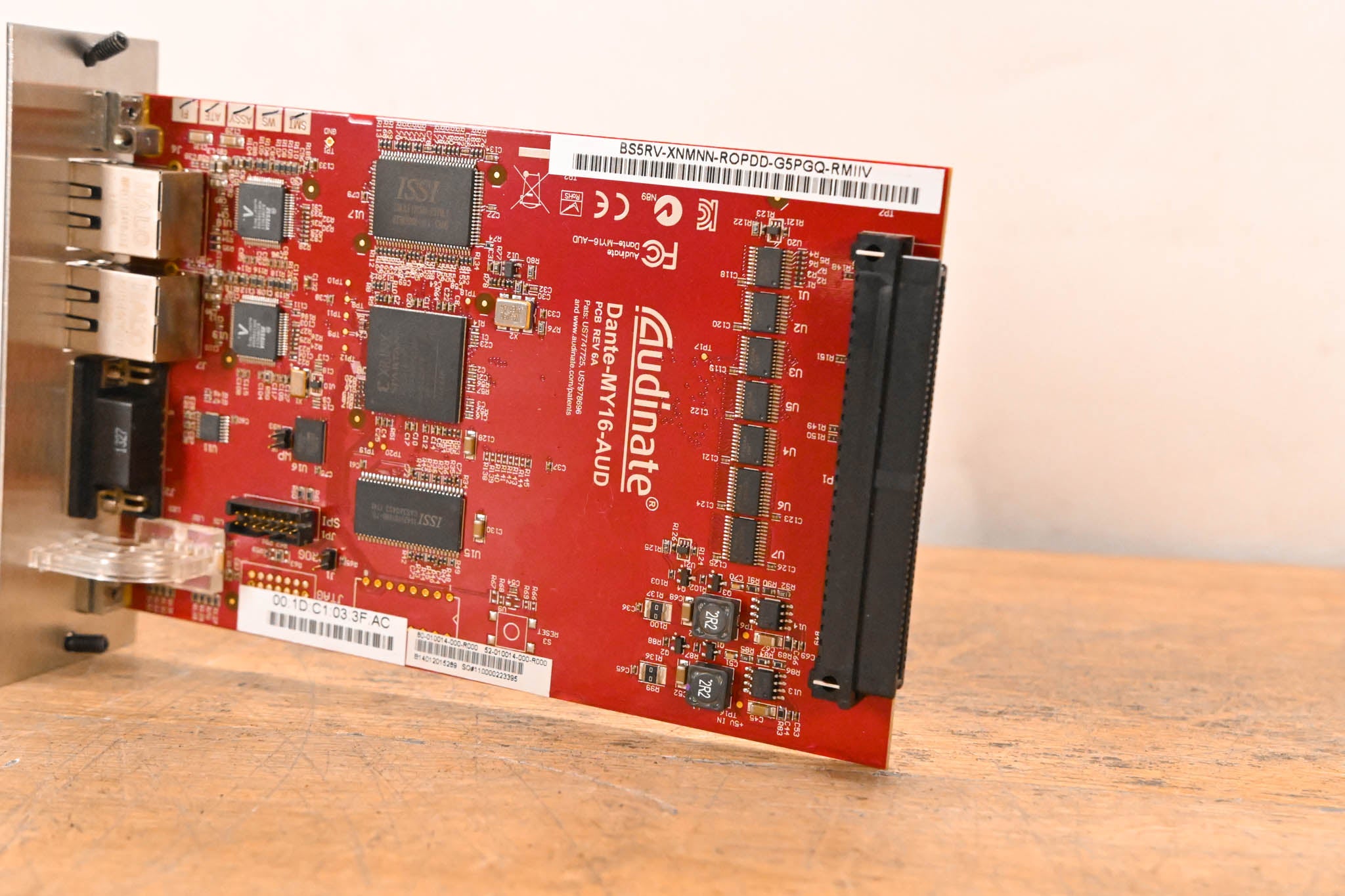 Audinate Dante-MY16-AUD 16-Channel Dante Network I/O Card