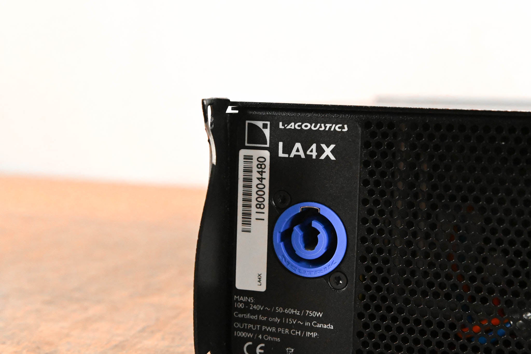 L-Acoustics LA4X Four-Channel Amplified Controller