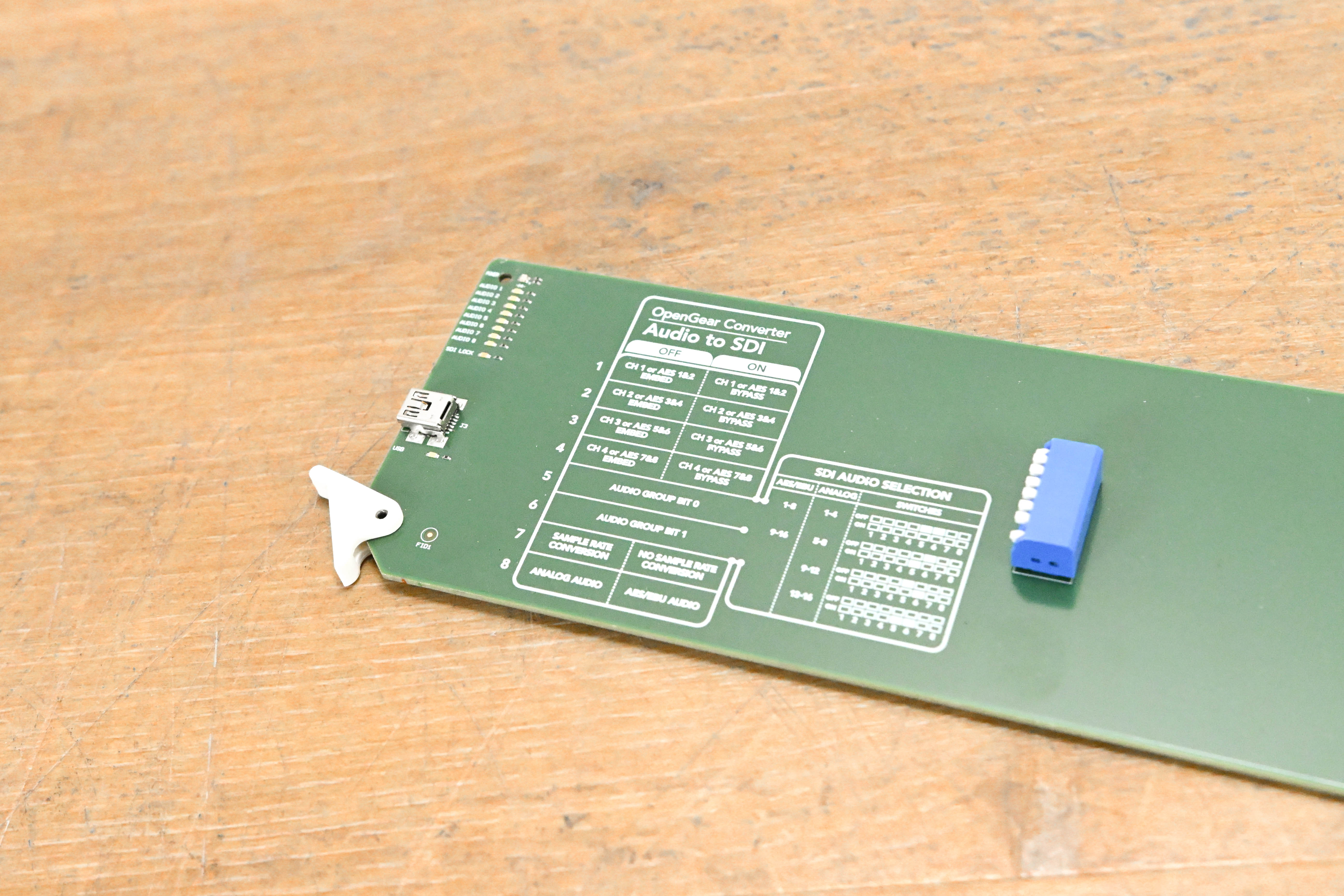 Blackmagic Design OpenGear Converter - Audio to SDI