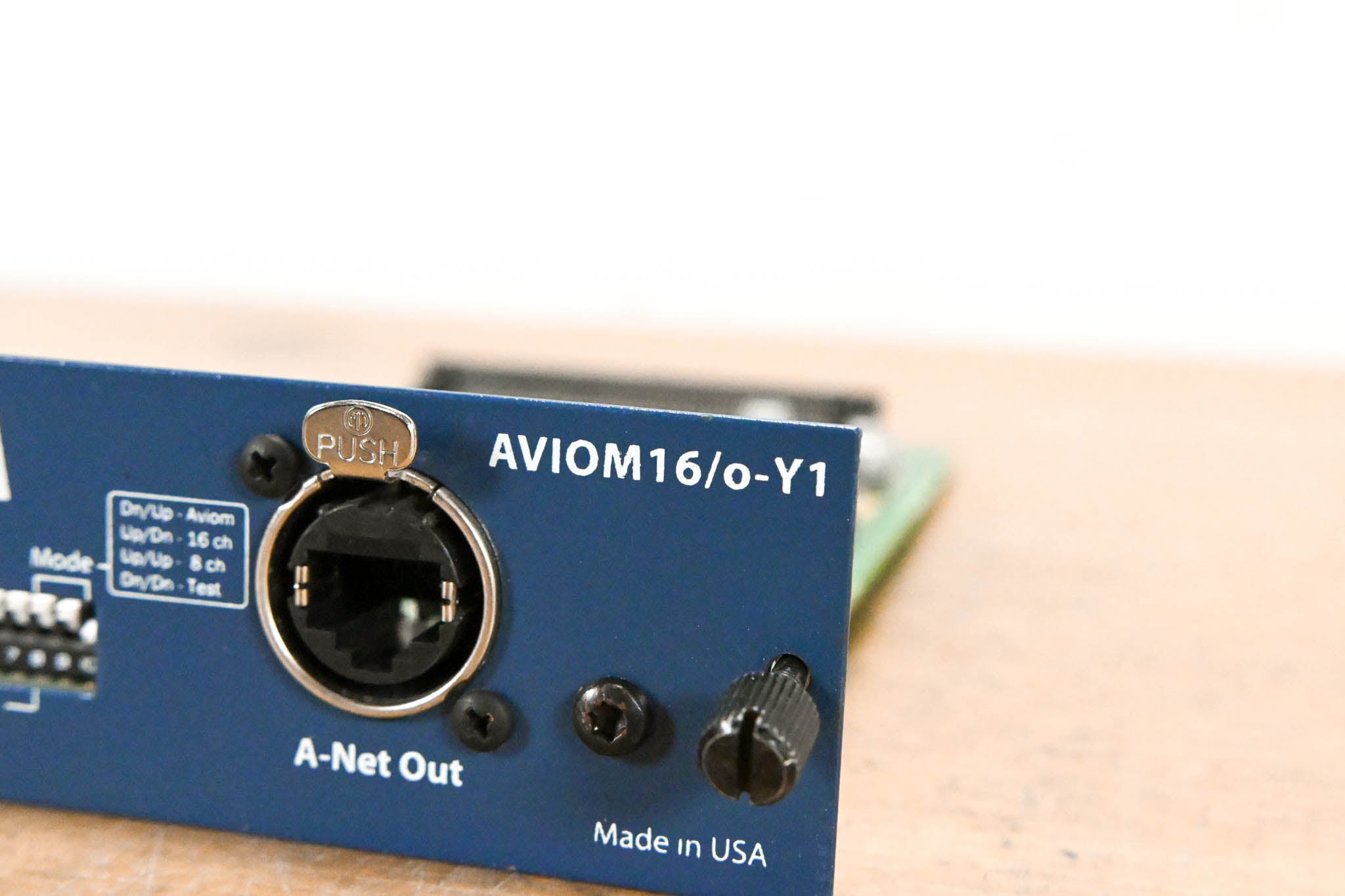 Aviom 16/o-Y1 A-Net Card for Yamaha Digital Products