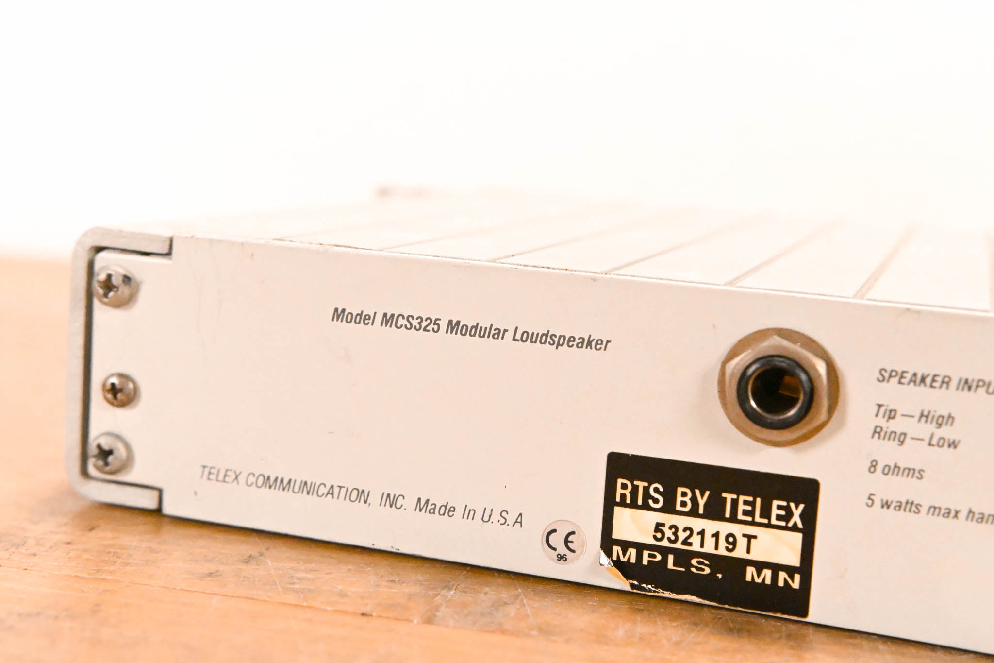 RTS MCS-325 5-Watt Passive Modular Loudspeaker