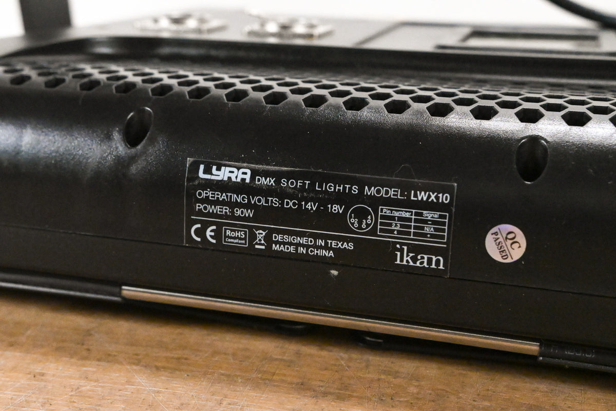 Ikan LWX10 Lyra 1x1 Daylight Soft Studio & Field LED Light w/ DMX