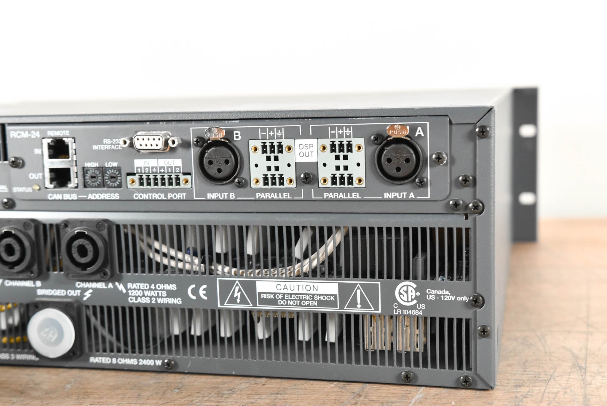 Electro-Voice (EV) P3000RL DSP-Controlled 2-Channel Power Amplifier